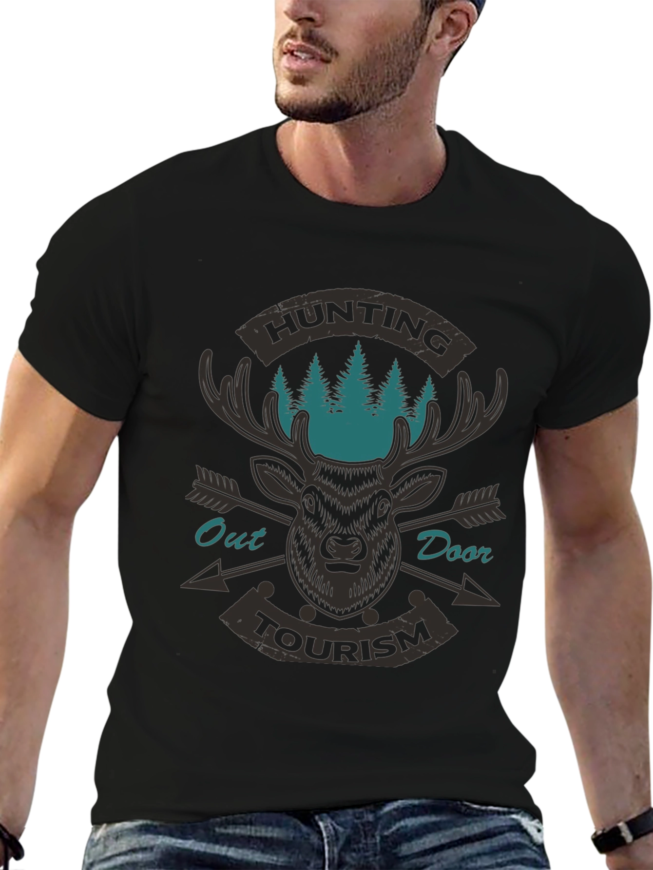 Hunting Outdoor Tourism T-Shirt
