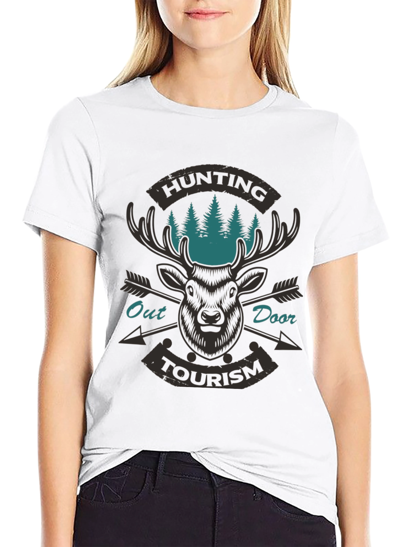 Hunting Outdoor Tourism T-Shirt
