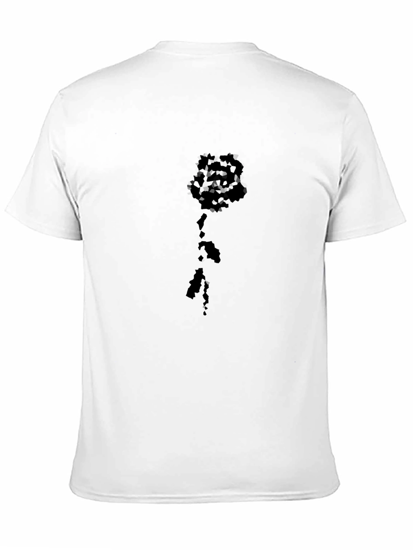 Black Rose Graphic Tee - Stylish & Comfortable
