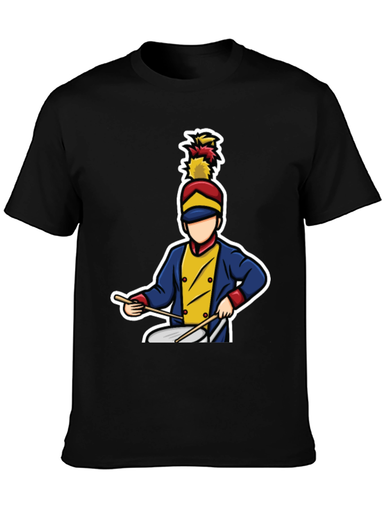 Marching Band Drummer Graphic T-Shirt