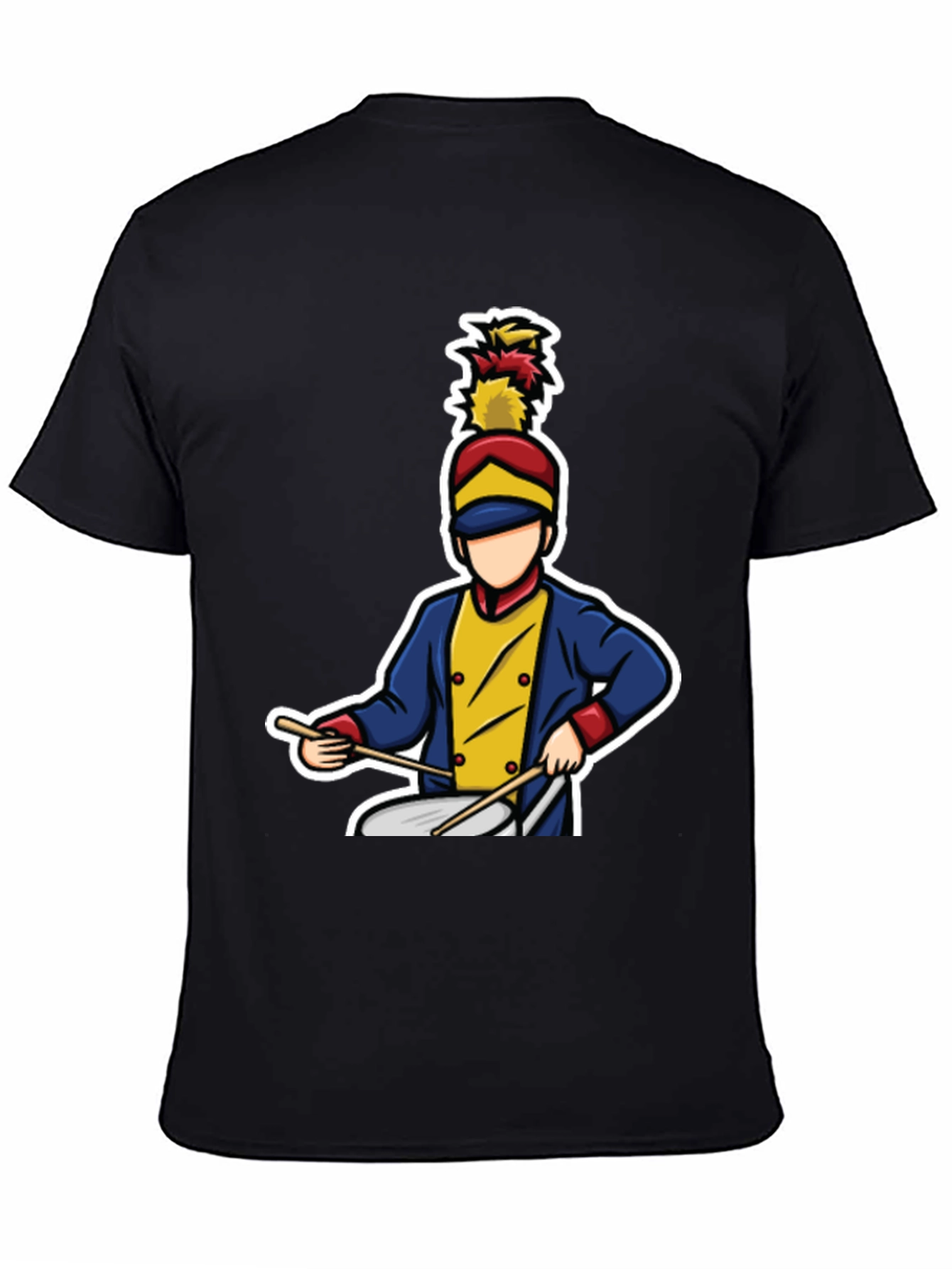 Marching Band Drummer Graphic T-Shirt