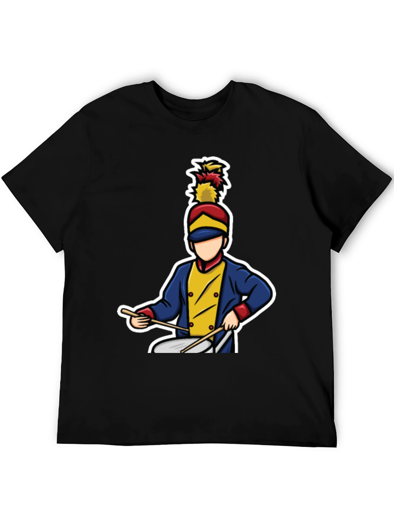 Marching Band Drummer Graphic T-Shirt