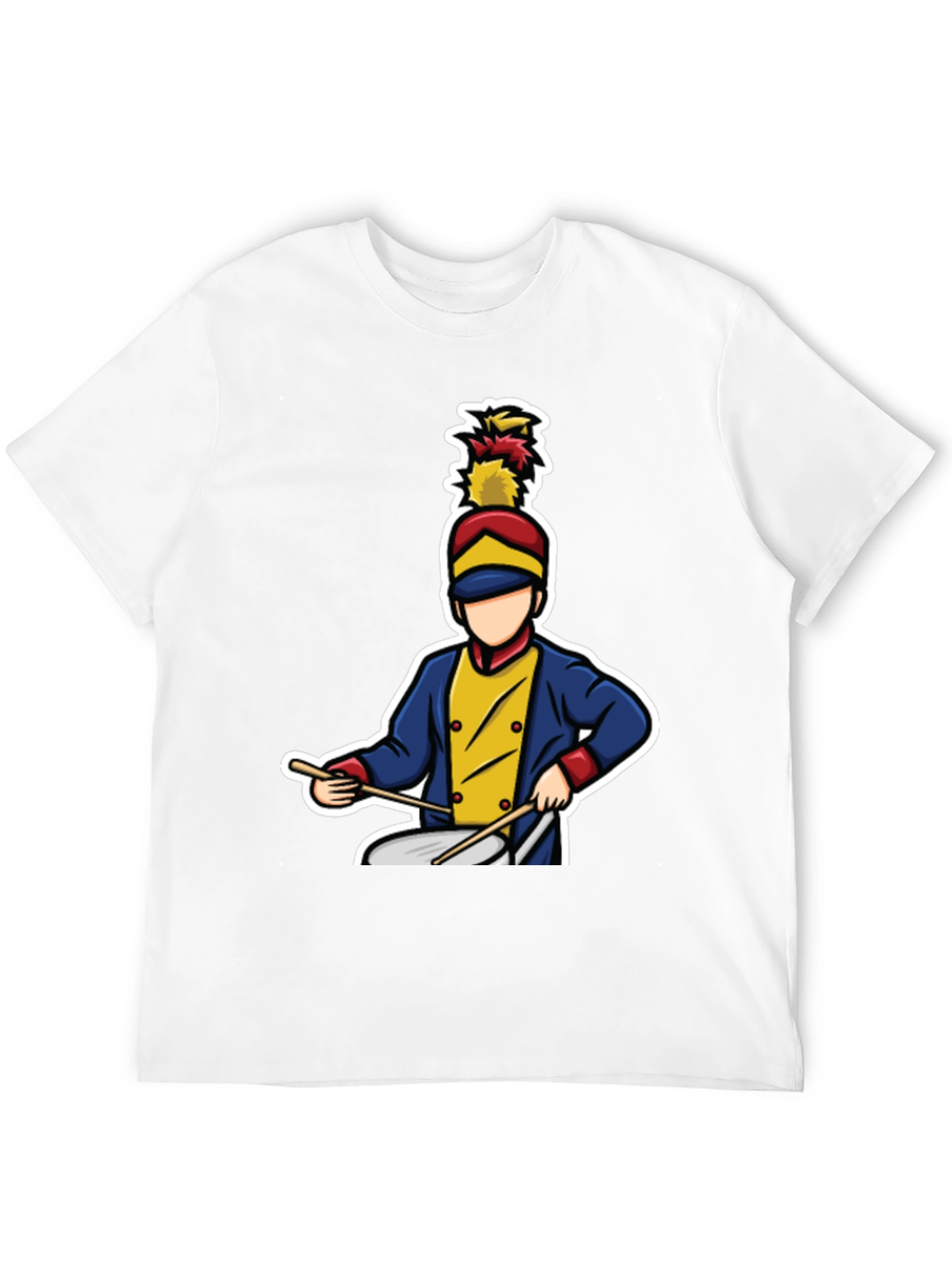 Marching Band Drummer Graphic T-Shirt