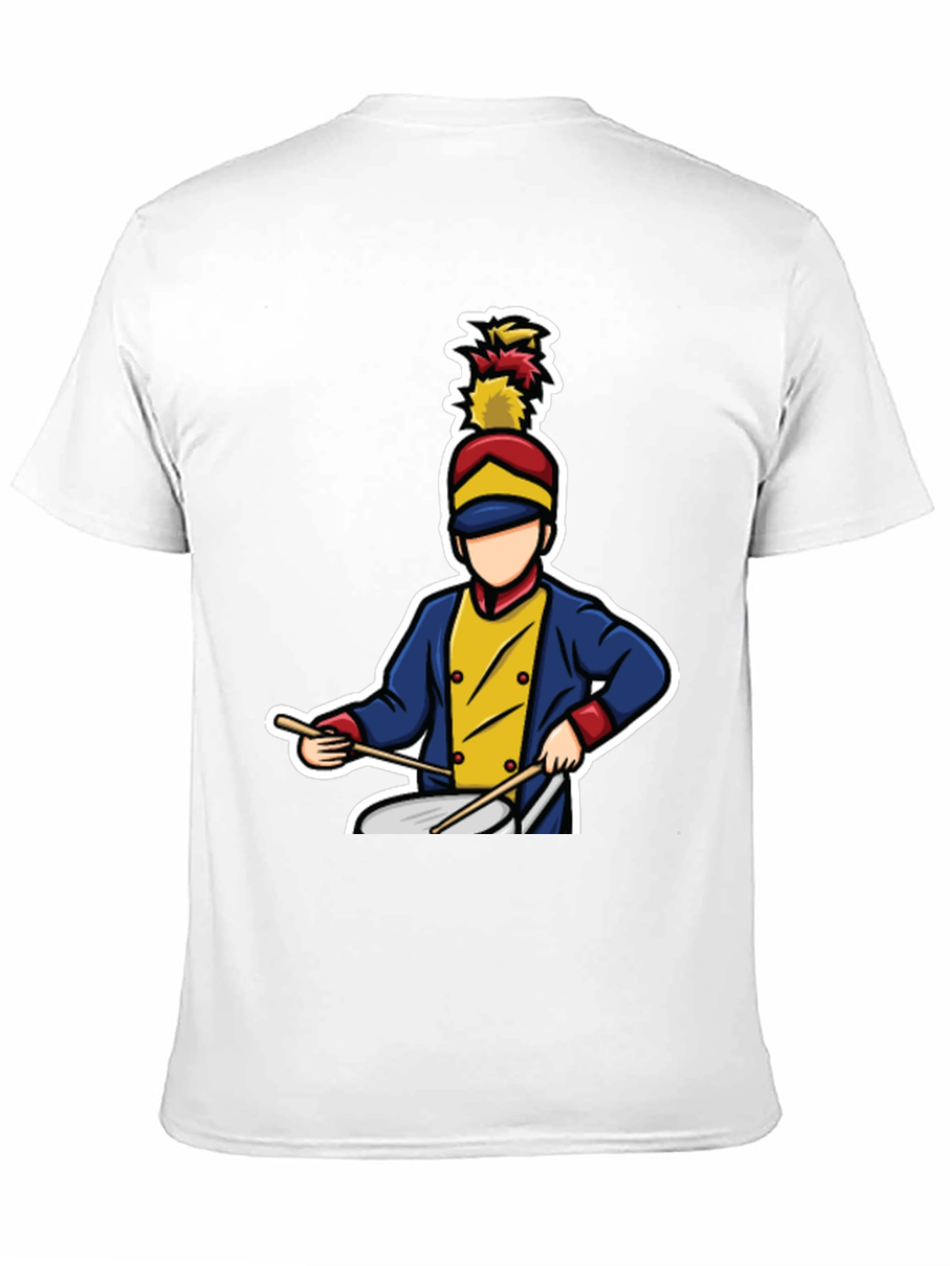 Marching Band Drummer Graphic T-Shirt