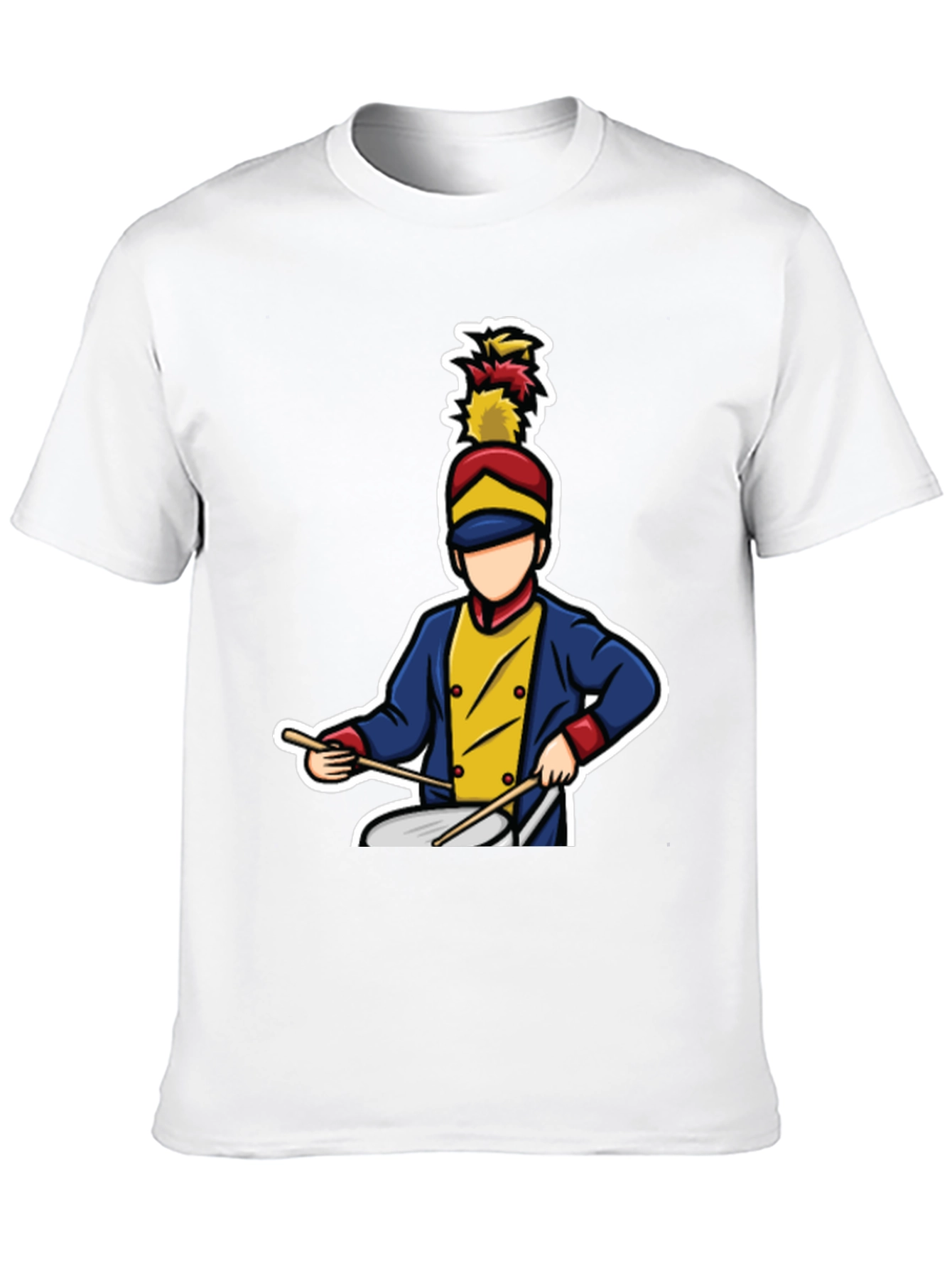 Marching Band Drummer Graphic T-Shirt
