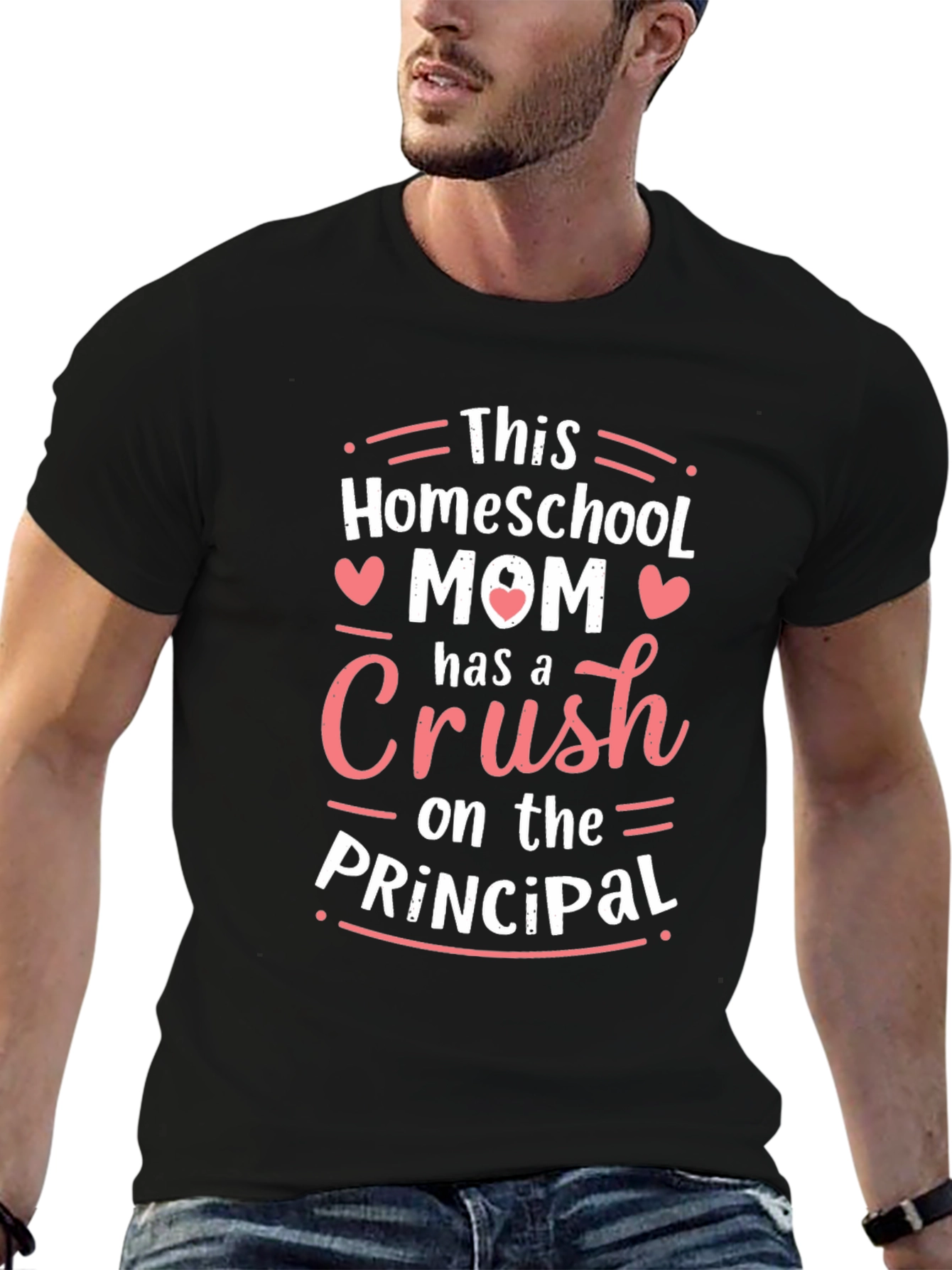 Homeschool Mom Crush on the Principal T-Shirt