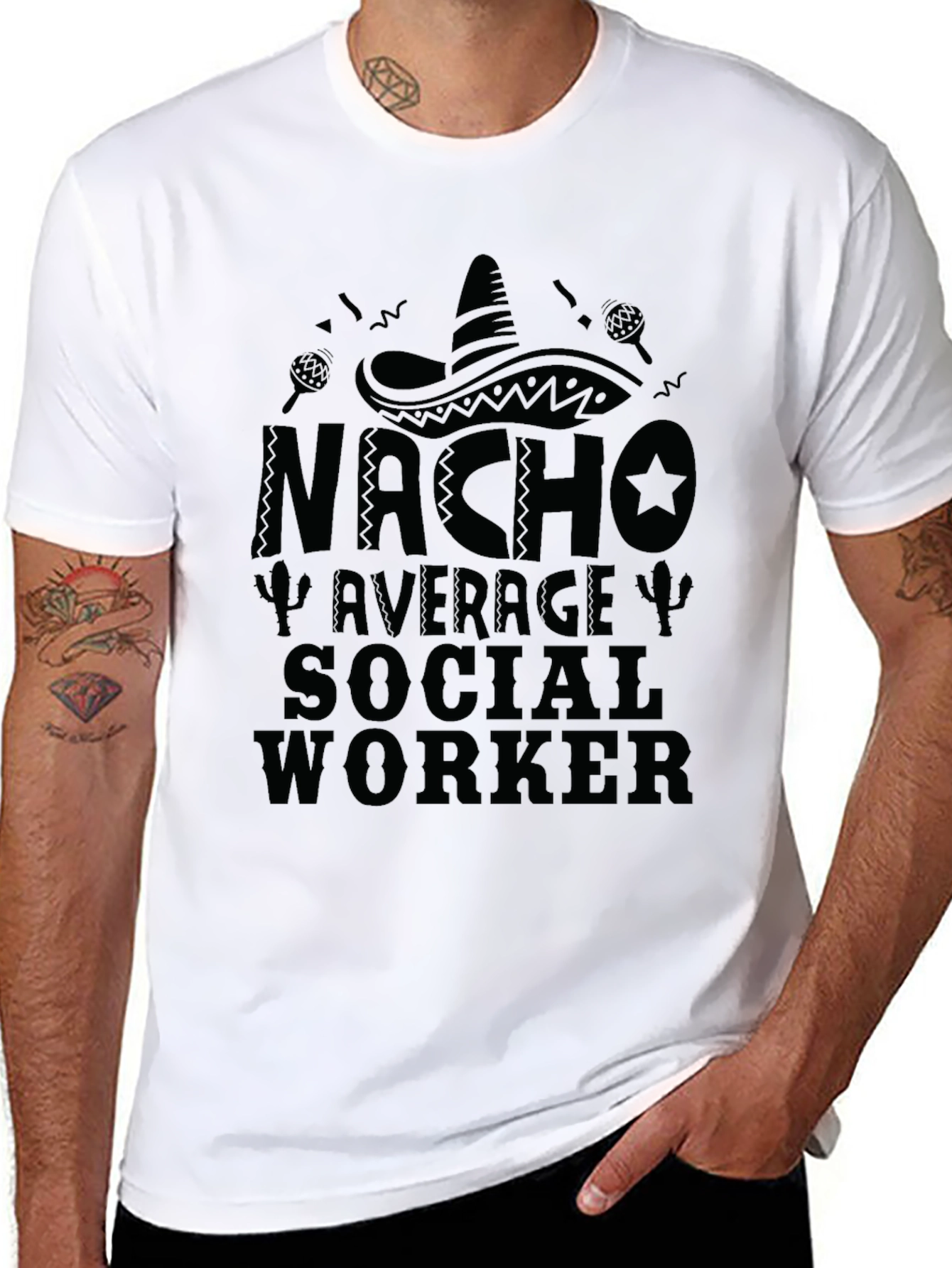 Nacho Average Social Worker T-Shirt