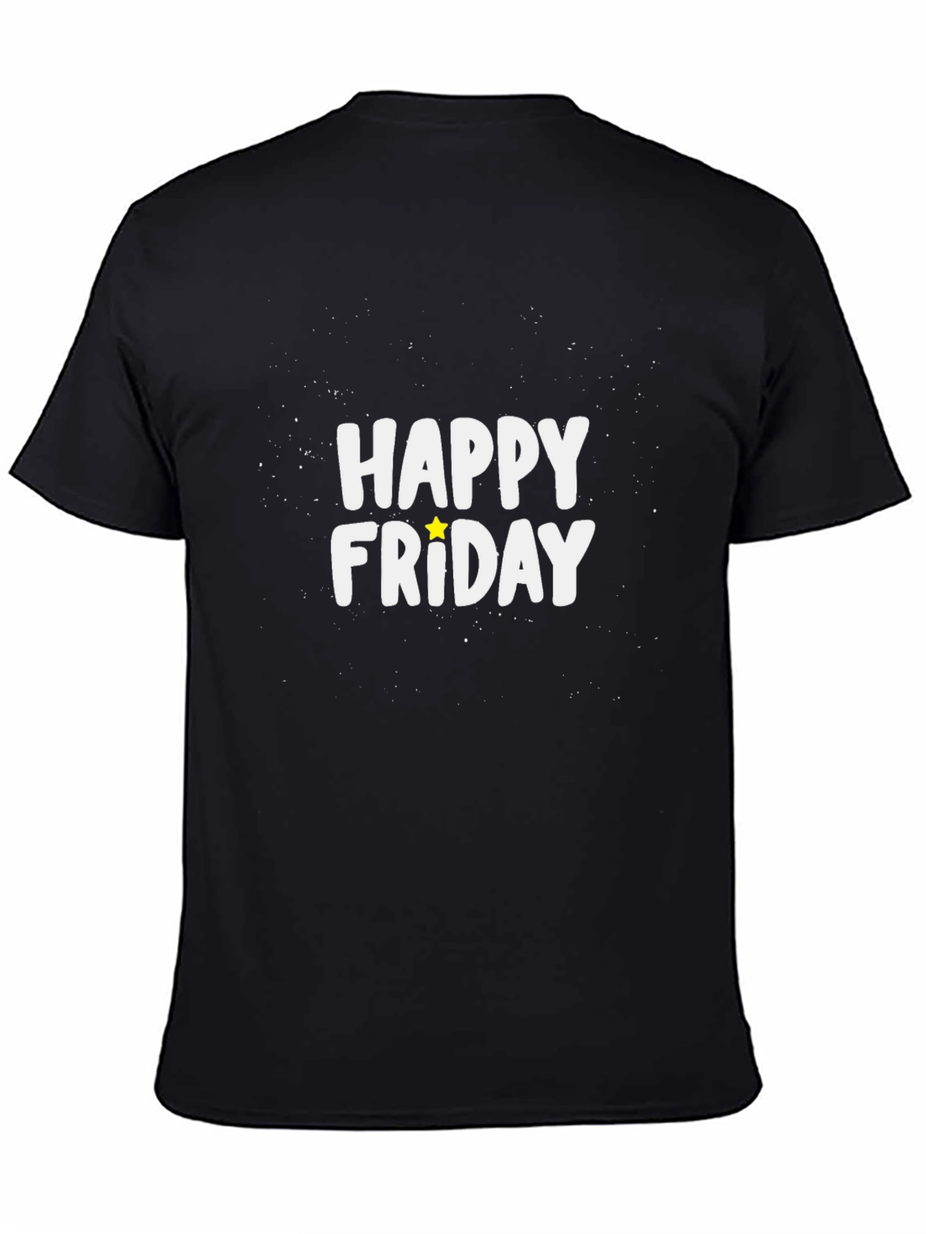 Happy Friday Graphic Tee - Casual Comfort