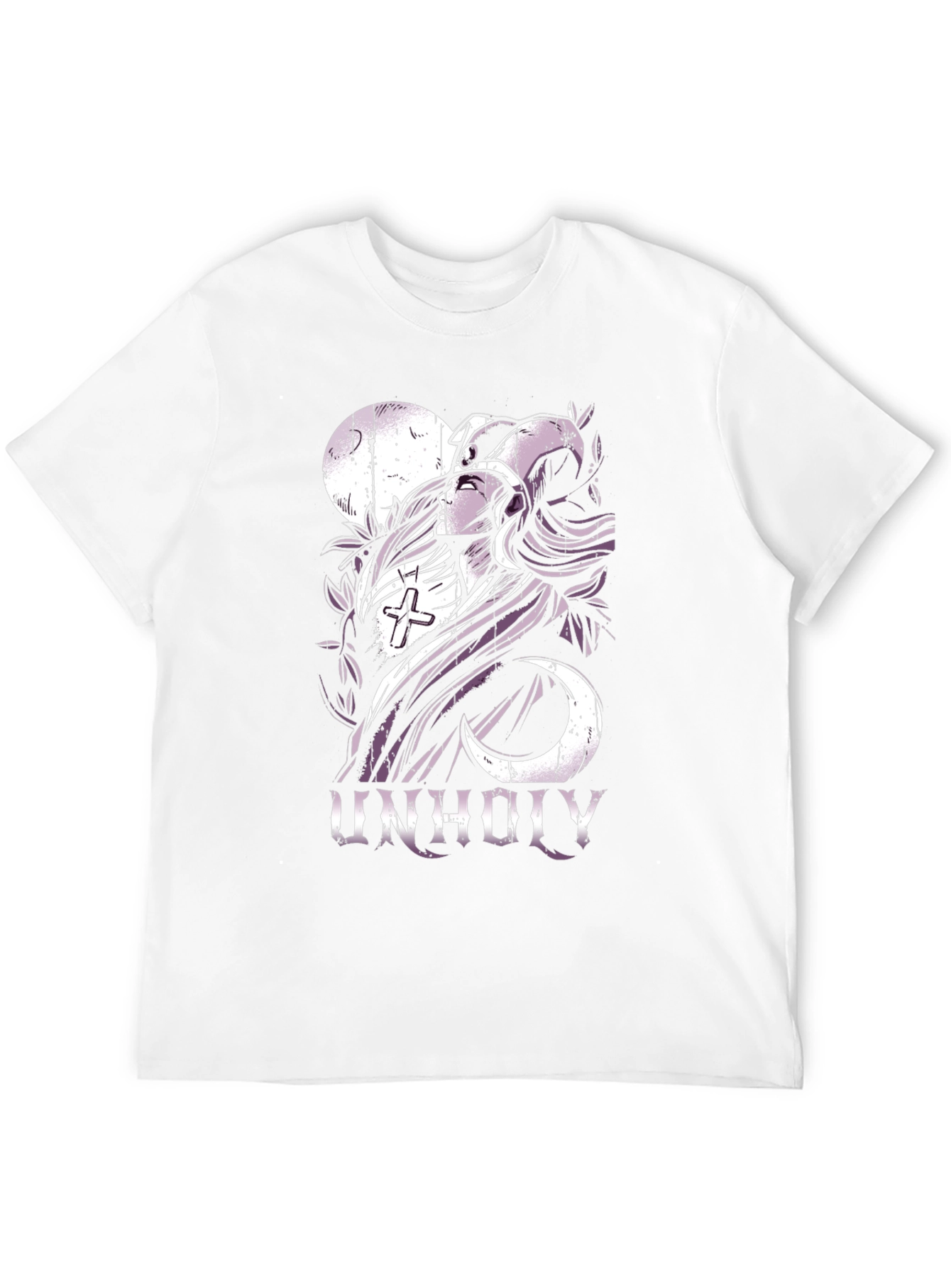 Unholy Graphic Print Black T-Shirt
