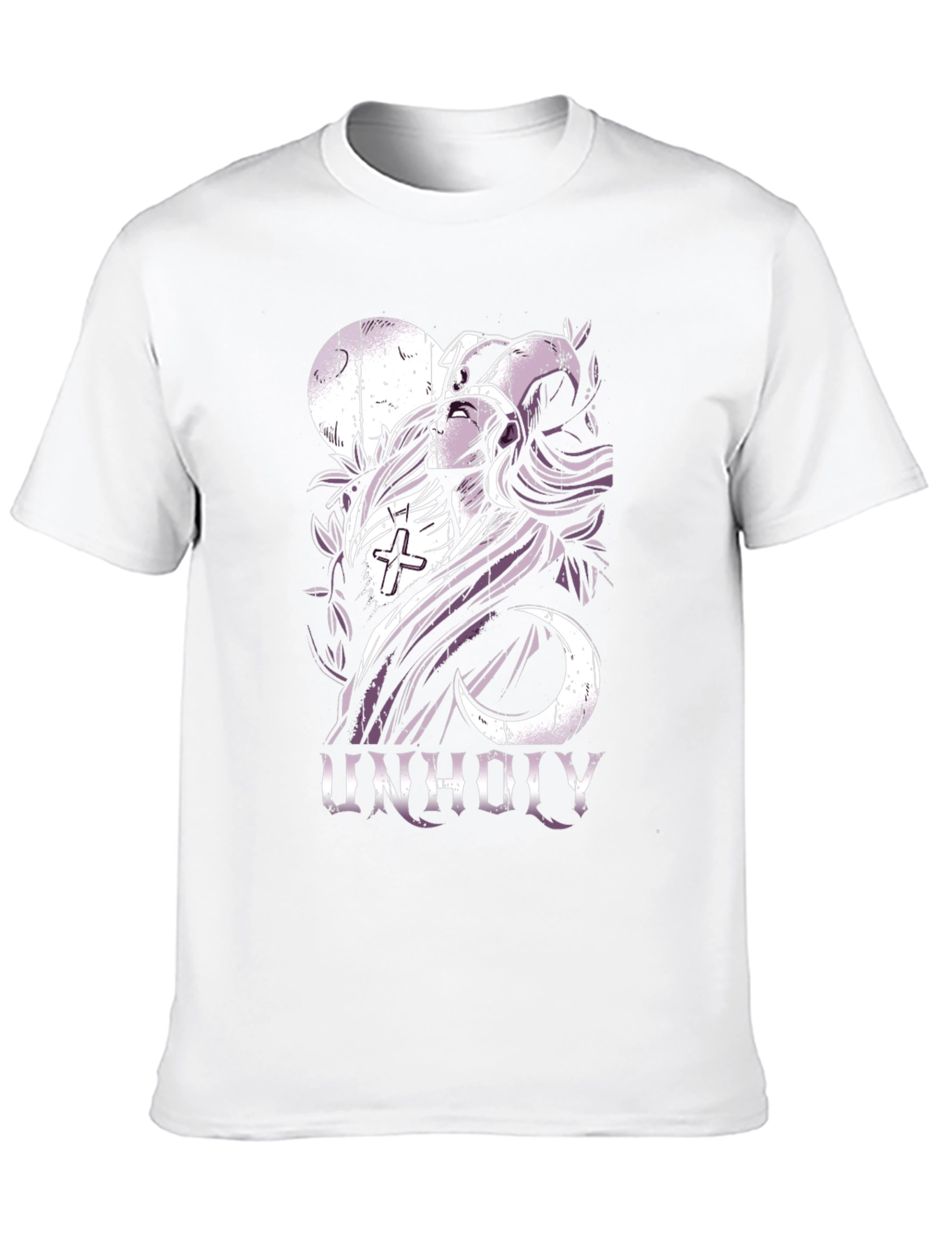 Unholy Graphic Print Black T-Shirt