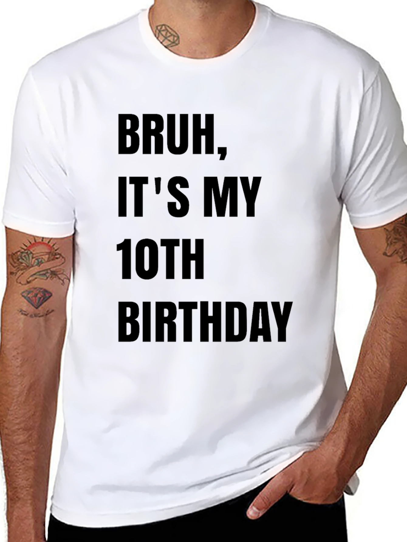 Bruh Its My 10th Birthday T-Shirt