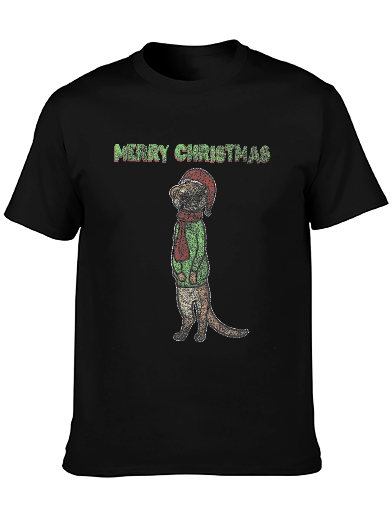 Merry Christmas Meerkat T-Shirt