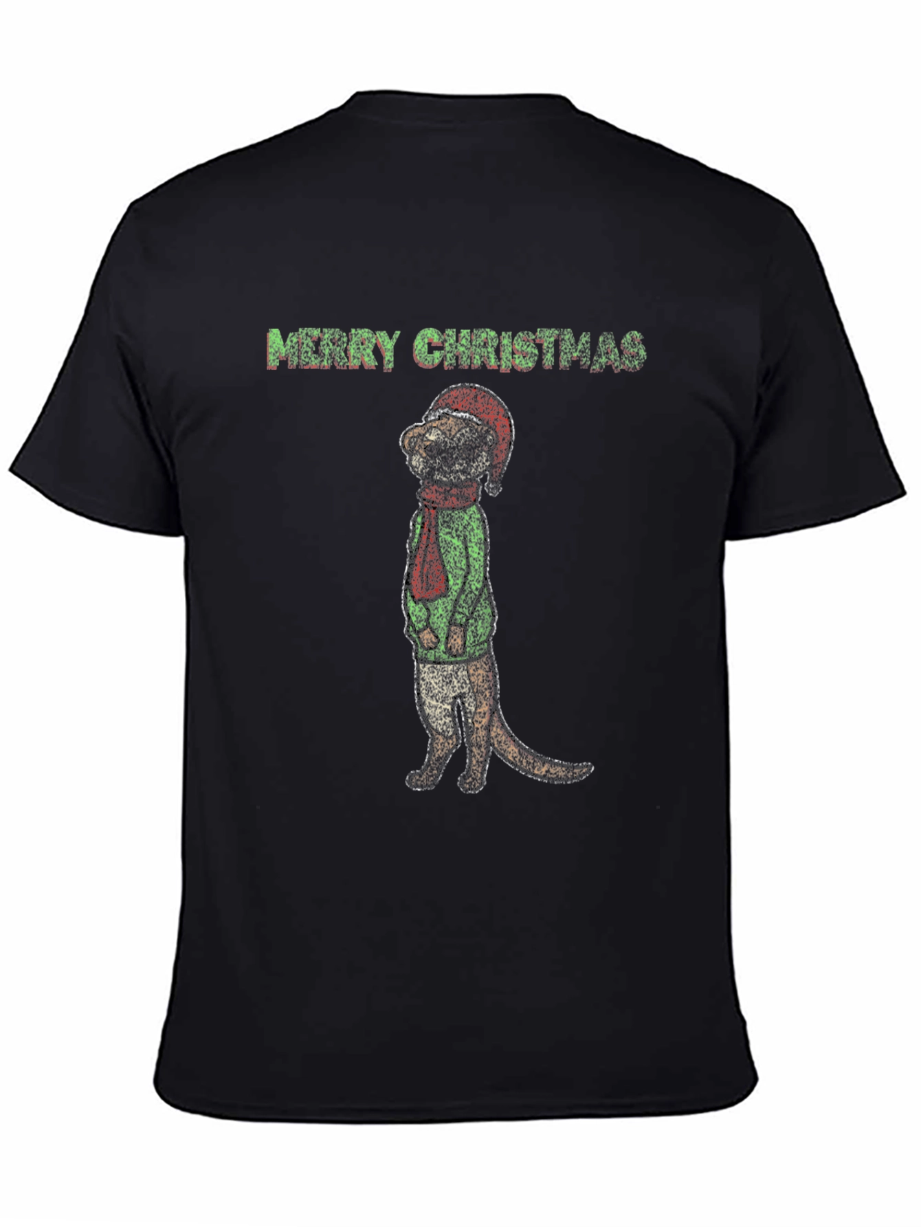 Merry Christmas Meerkat T-Shirt