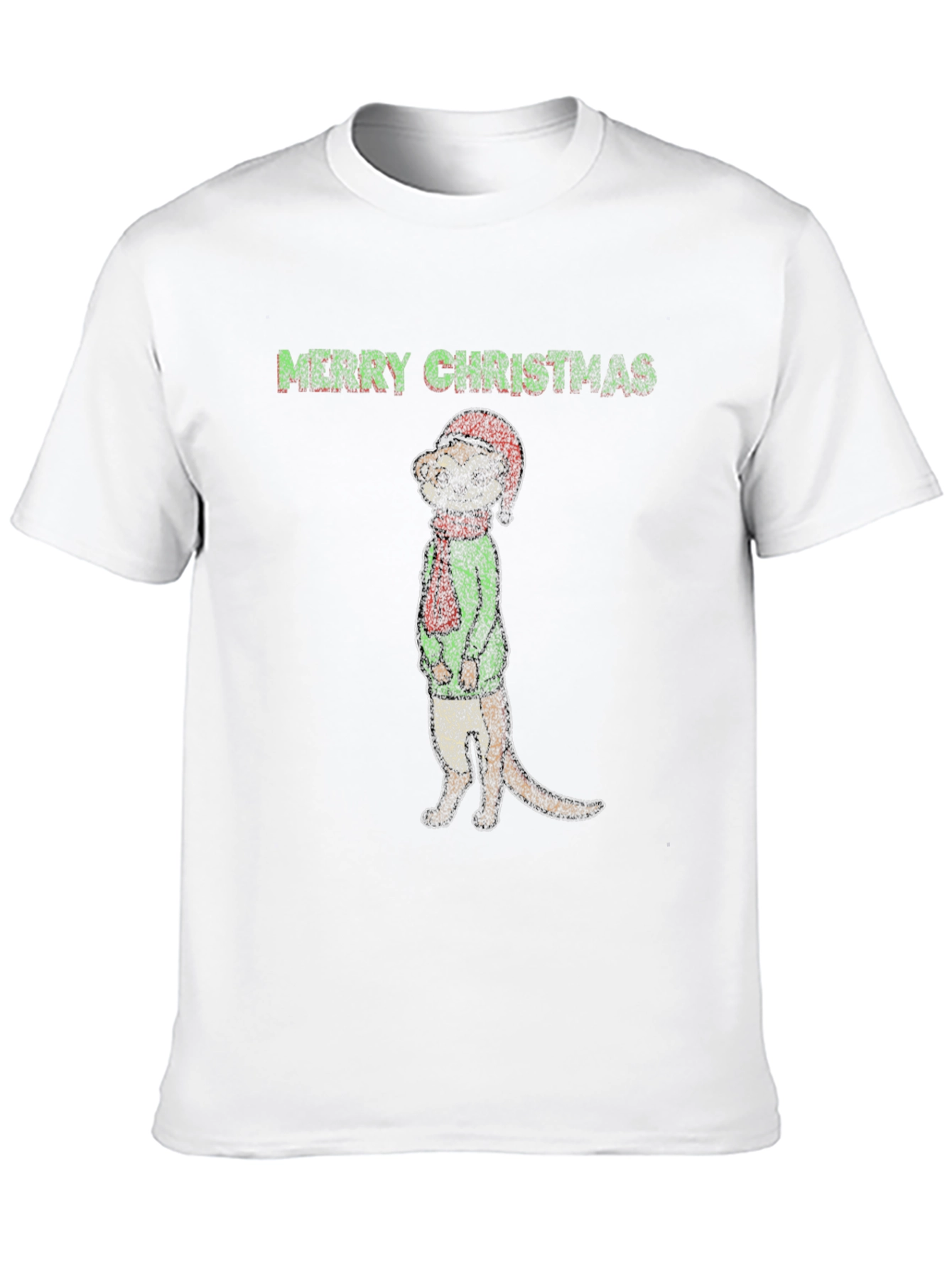 Merry Christmas Meerkat T-Shirt