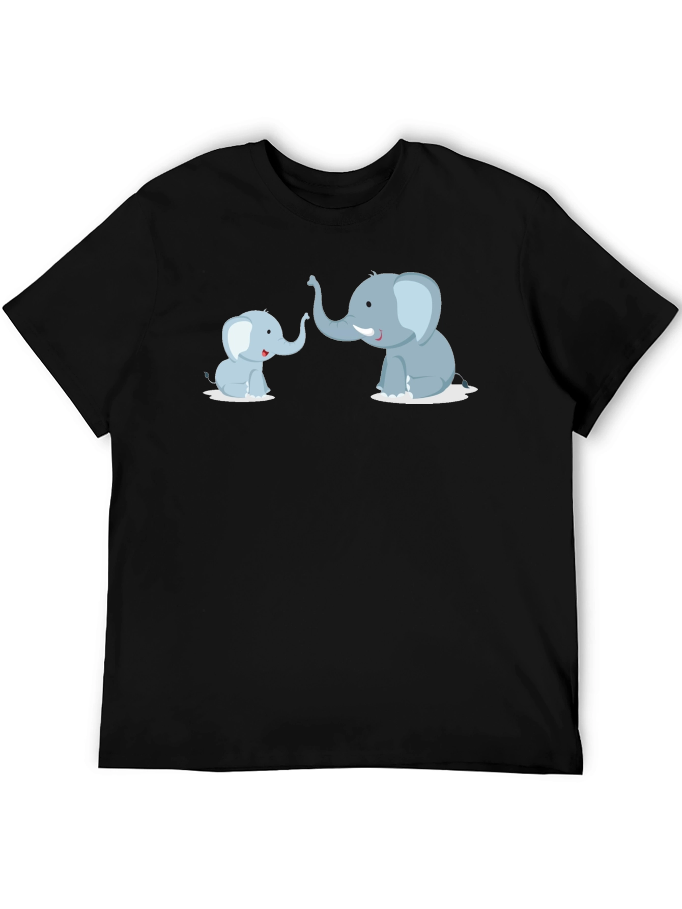 Elephant Family T-Shirt - Cute Graphic Tee
