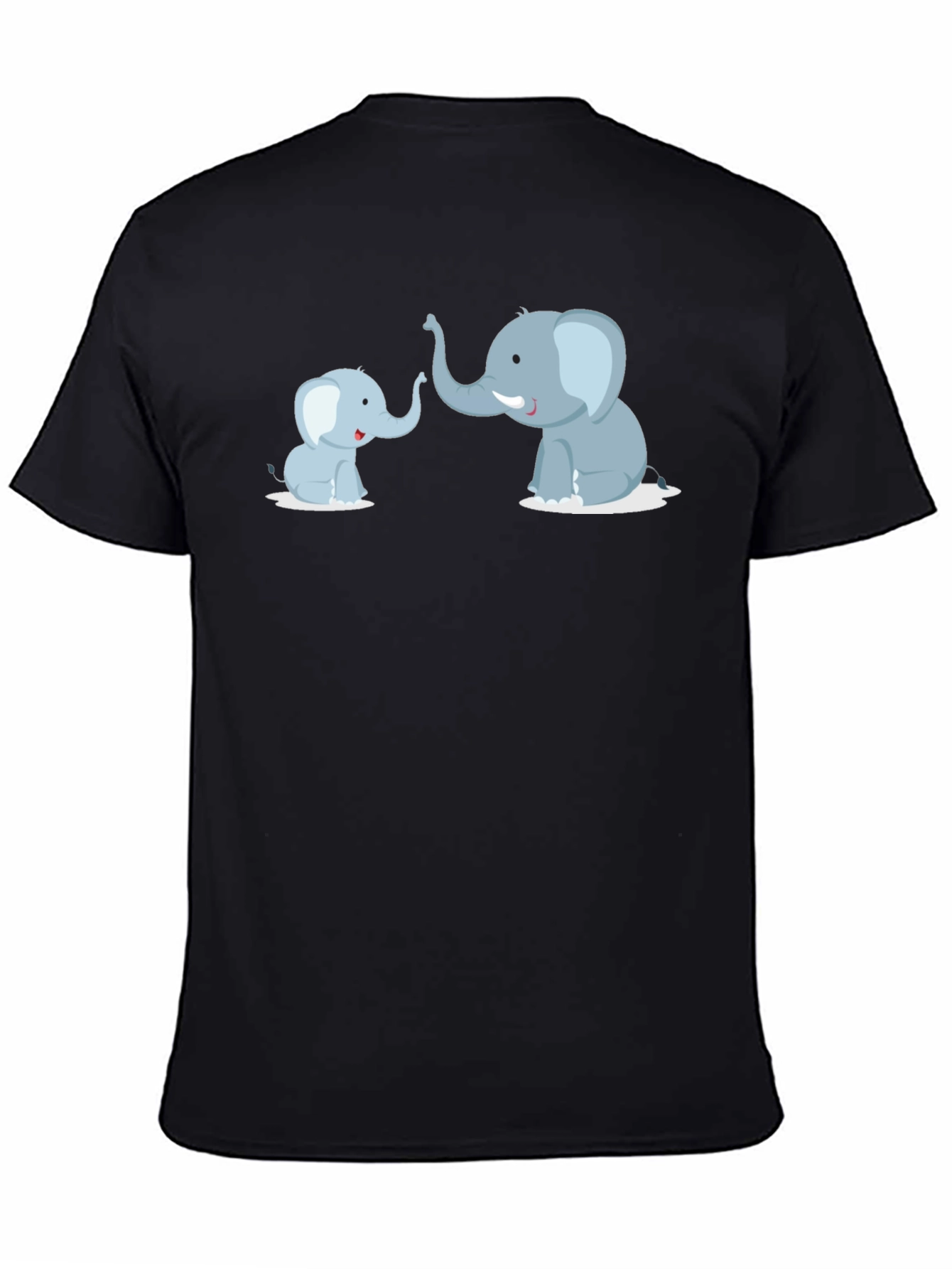 Elephant Family T-Shirt - Cute Graphic Tee