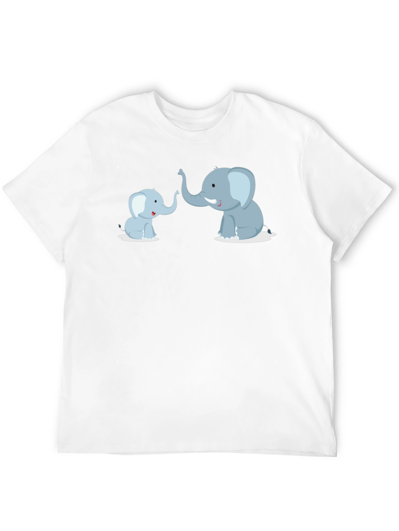 Elephant Family T-Shirt - Cute Graphic Tee
