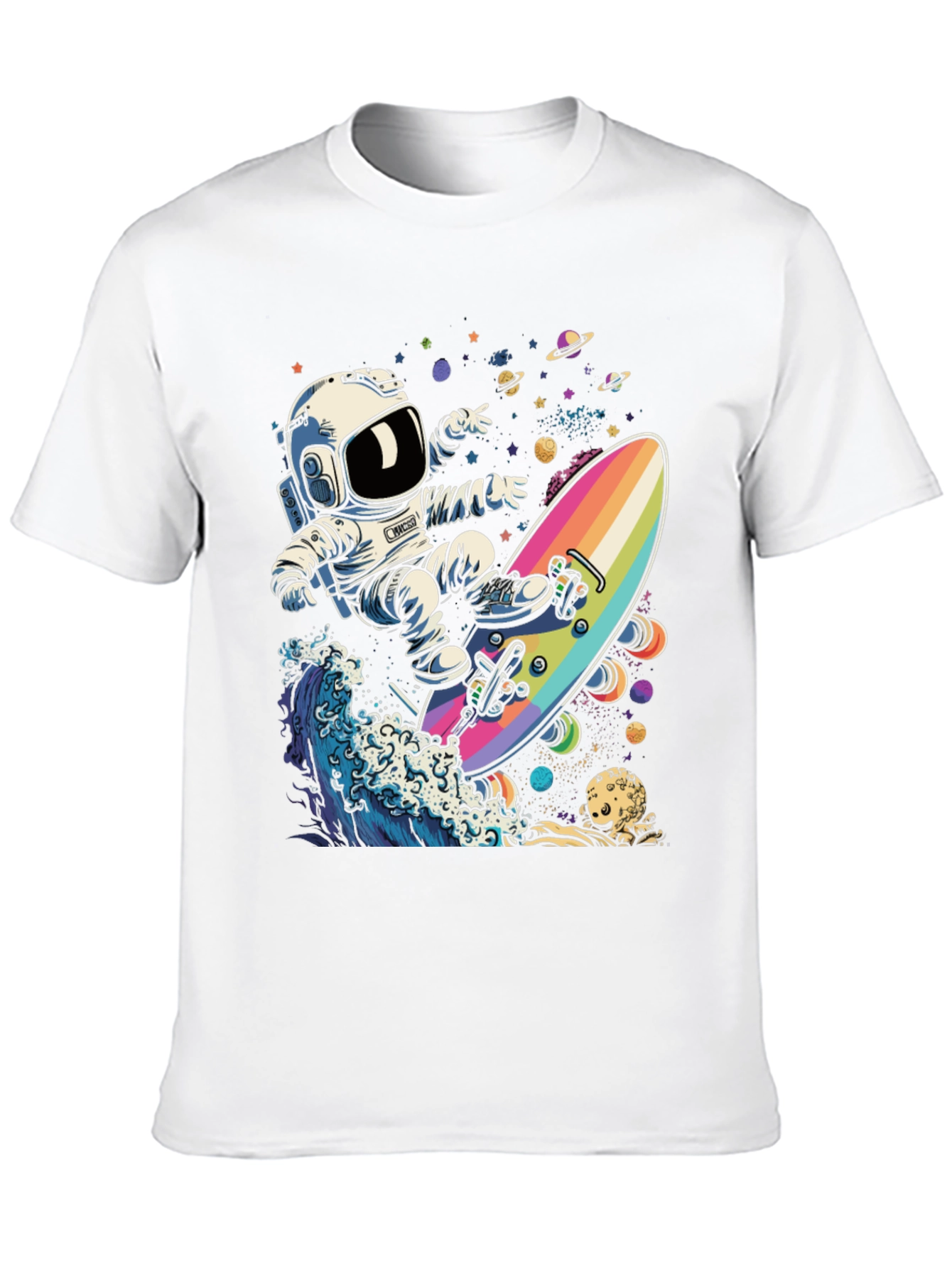 Astronaut Skateboarder T-Shirt