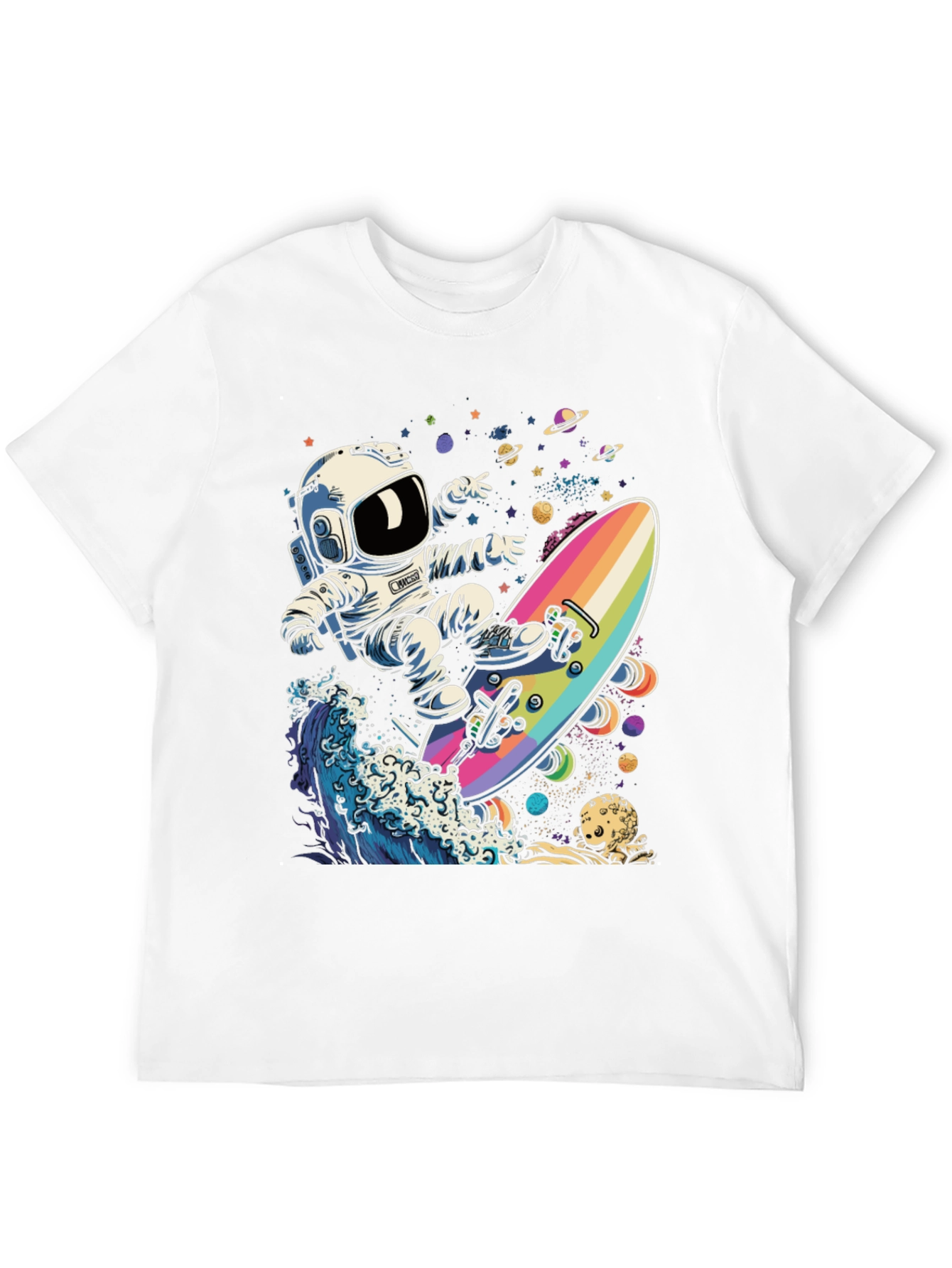 Astronaut Skateboarder T-Shirt