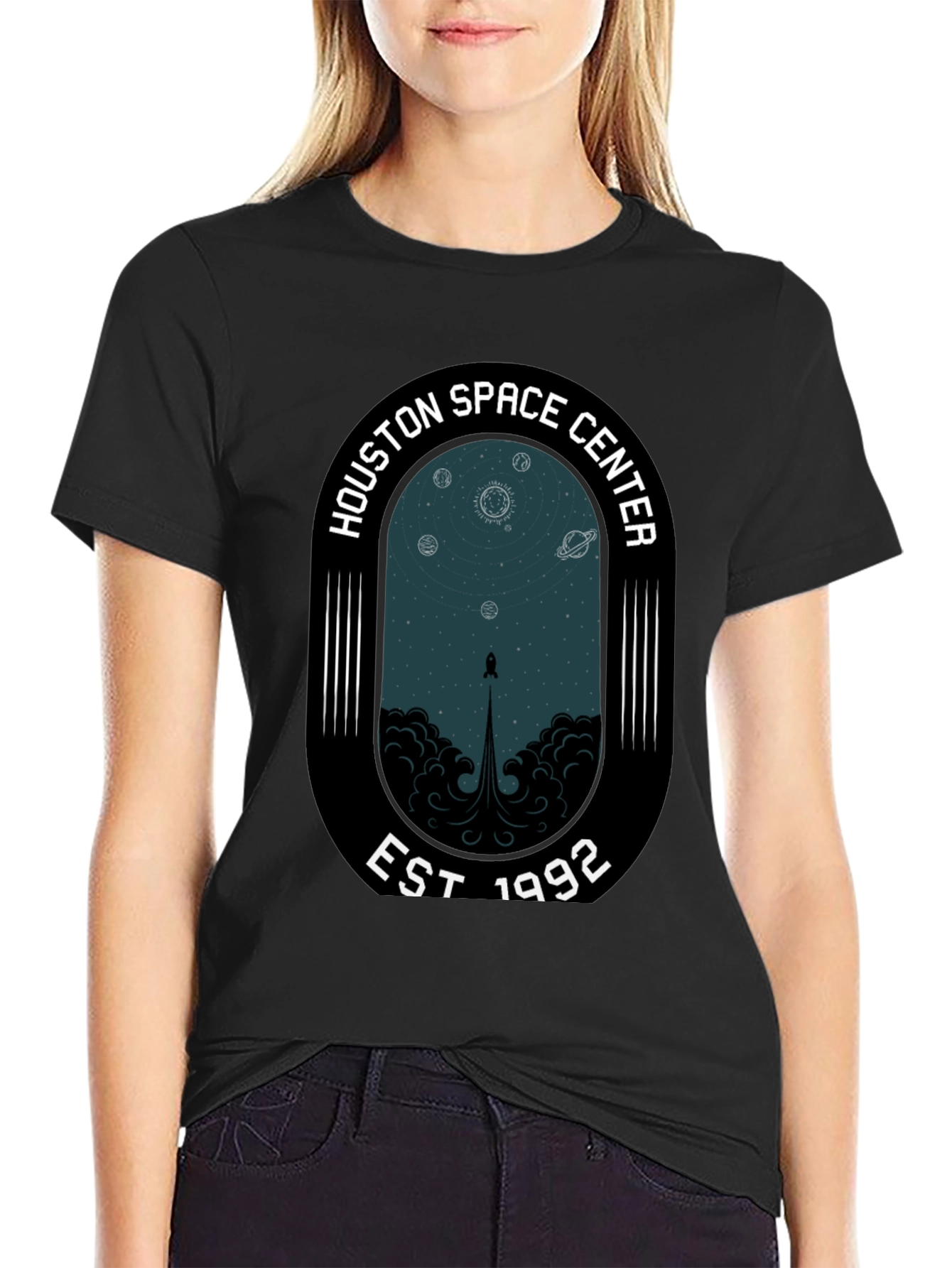 Houston Space Center Est 1992 Graphic Tee