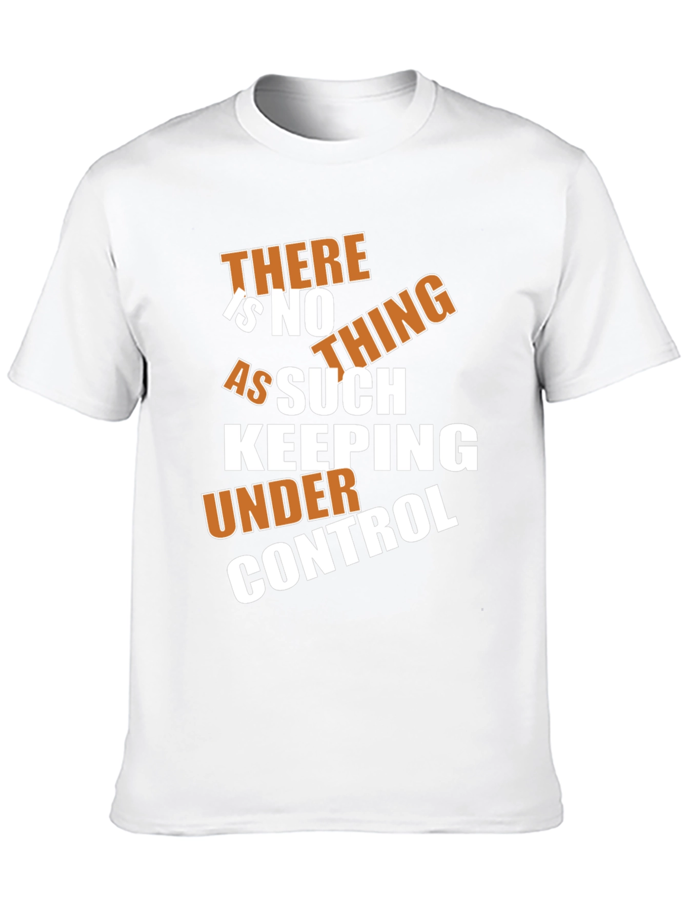 Humorous Slogan Graphic T-Shirt - Black