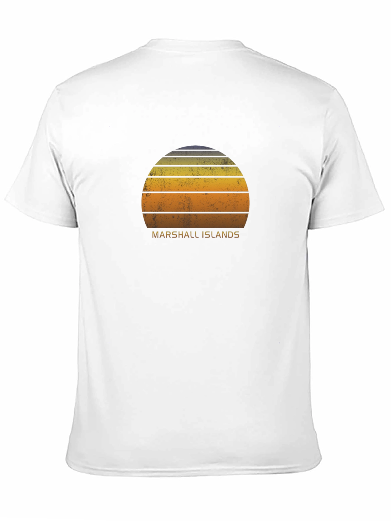 Marshall Islands Sunset T-Shirt - Retro Style Graphic Tee