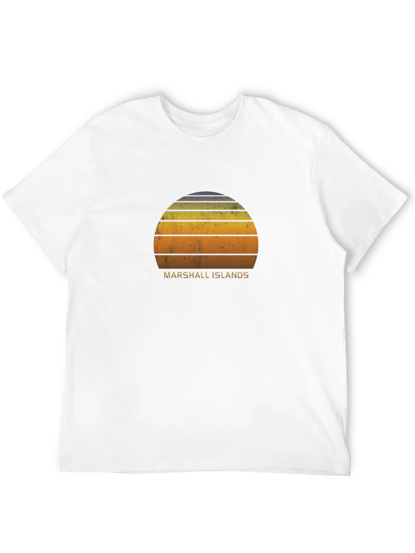 Marshall Islands Sunset T-Shirt - Retro Style Graphic Tee