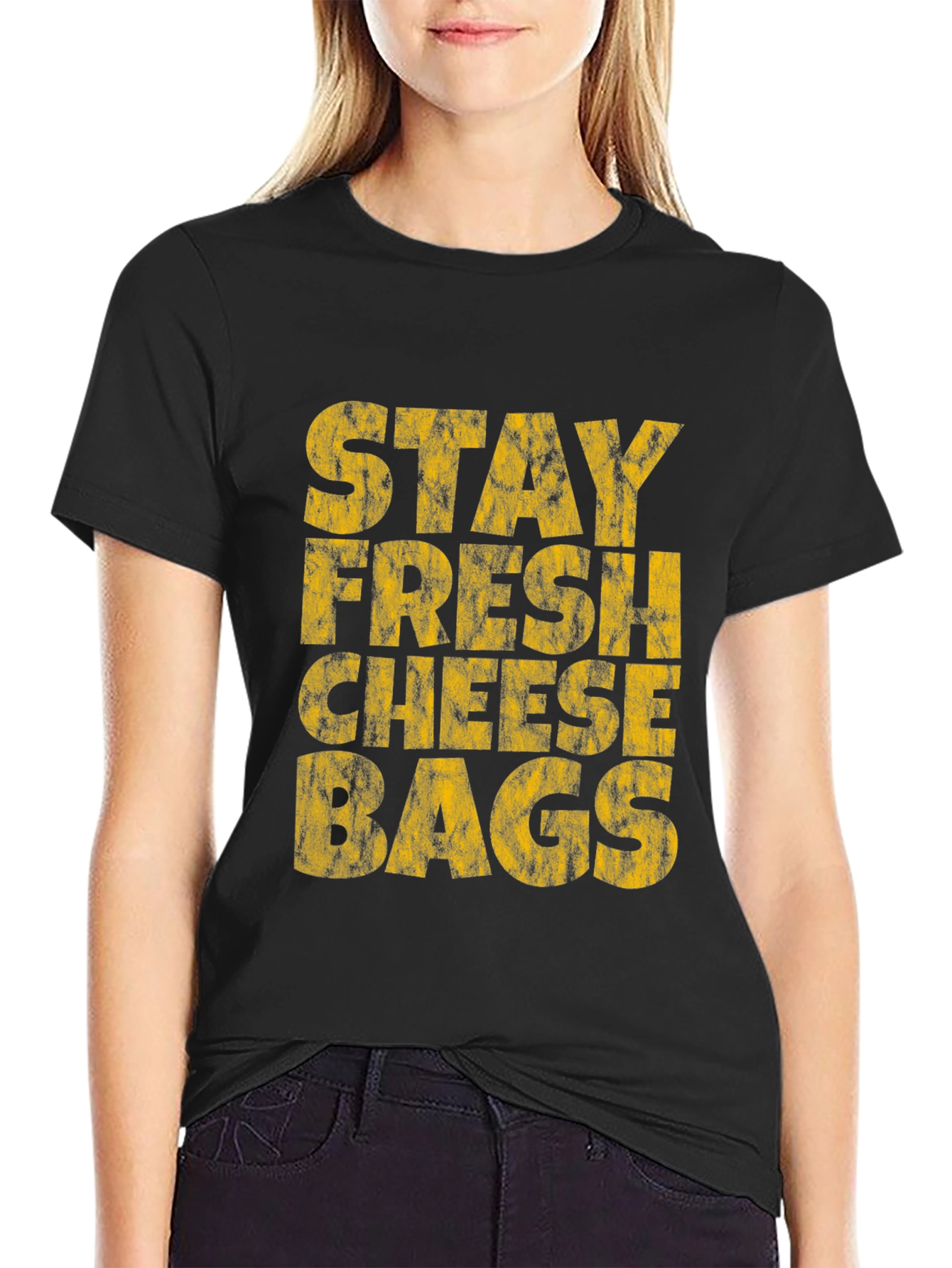 Stay Fresh Cheese Bags Graphic Tee