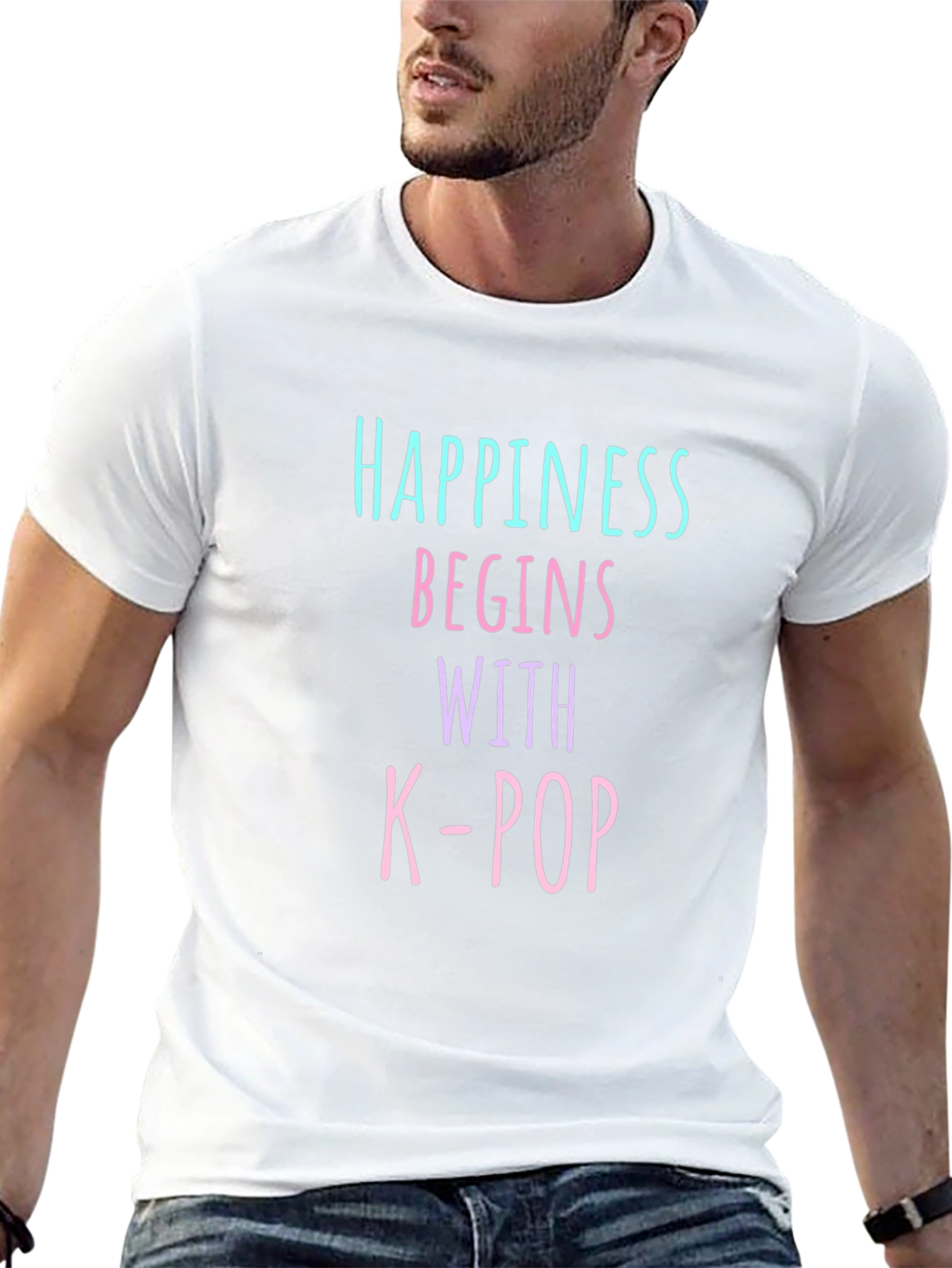 Happiness Begins With K-Pop T-Shirt