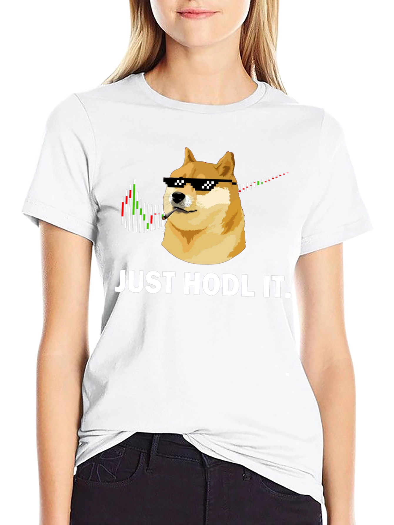 Just Hodl It Dogecoin T-Shirt