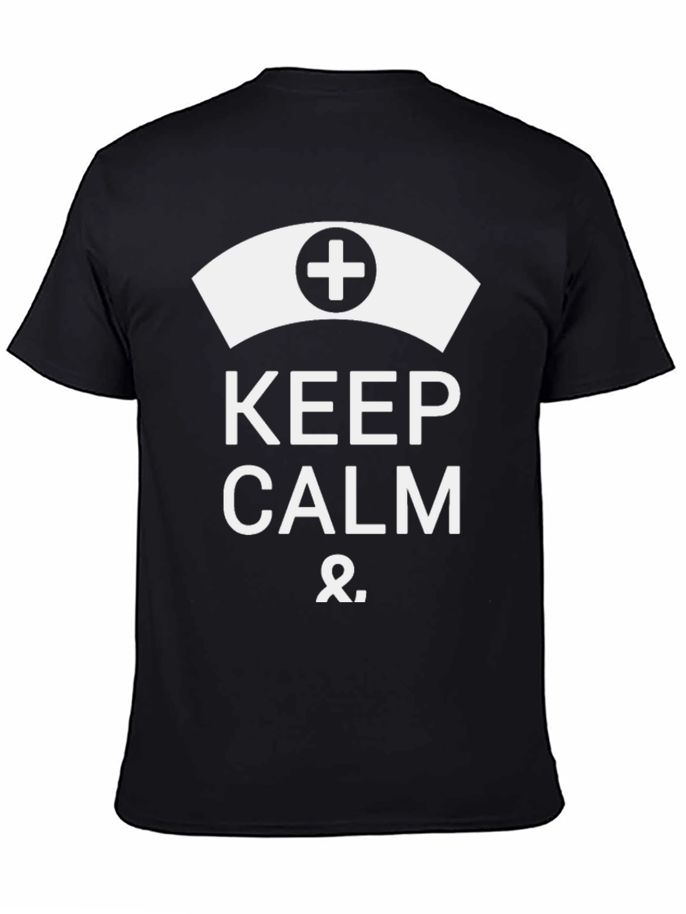 Keep Calm Nurse T-Shirt - Black