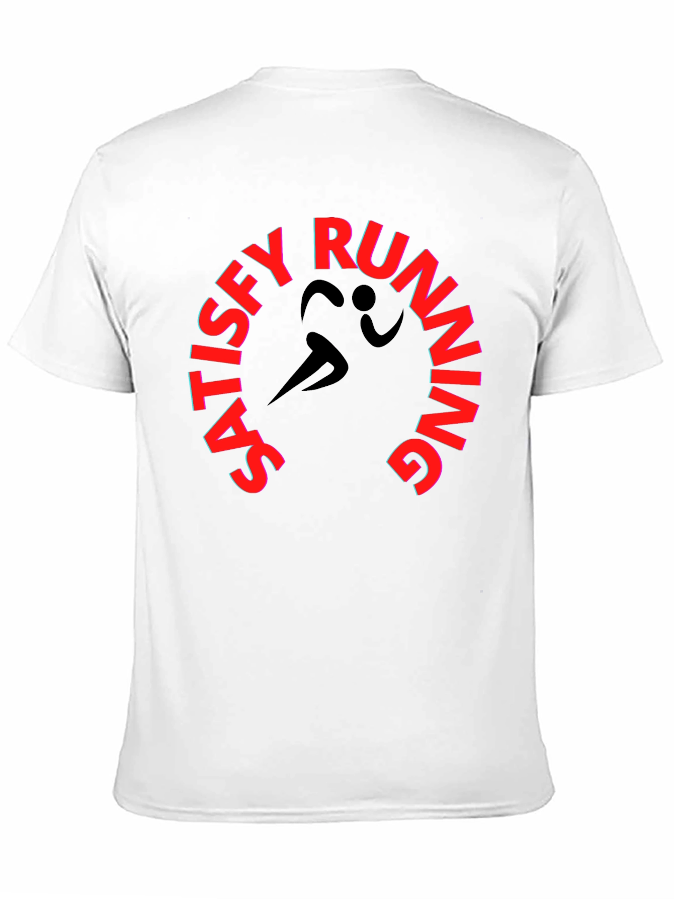 Satisfy Running Black Graphic Tee