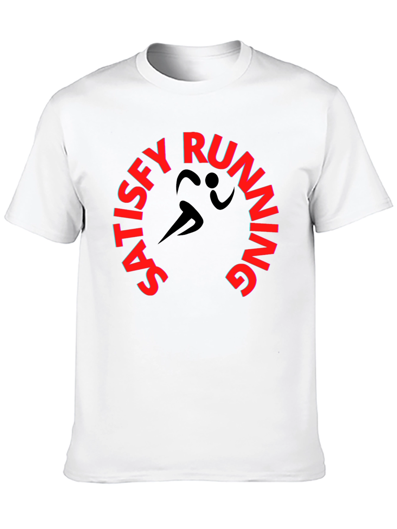 Satisfy Running Black Graphic Tee
