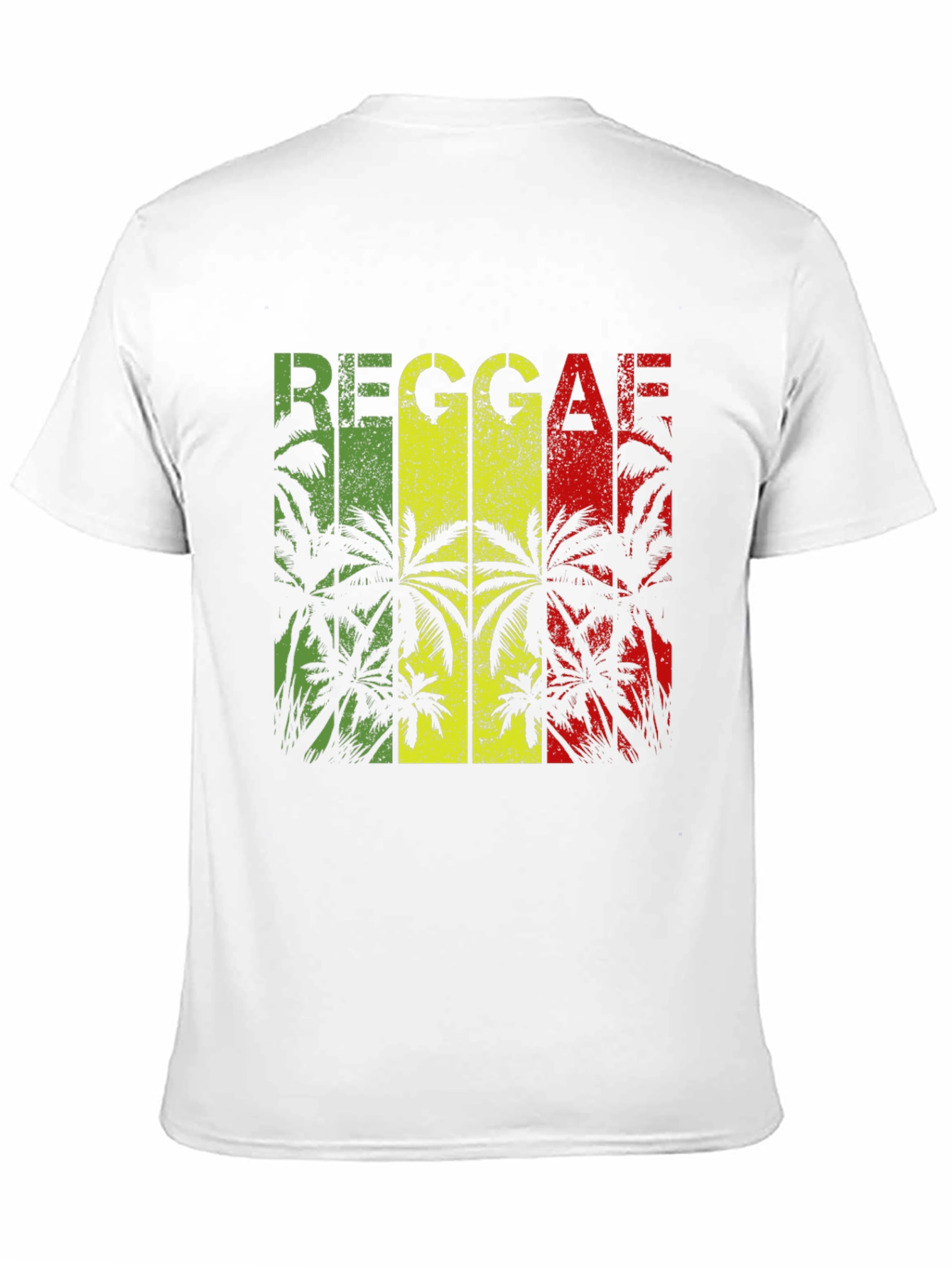 Reggae Palms T-Shirt: Rasta Vibe