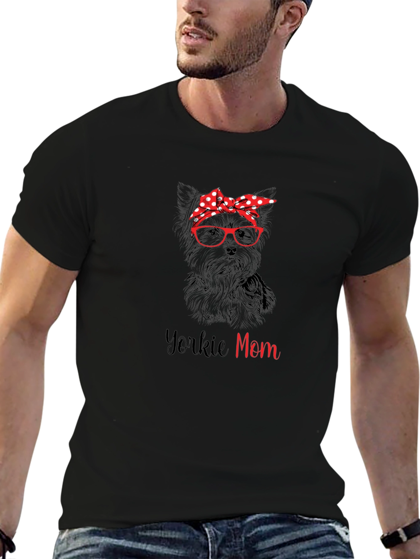 Yorkie Mom T-Shirt - Dog Lover Tee