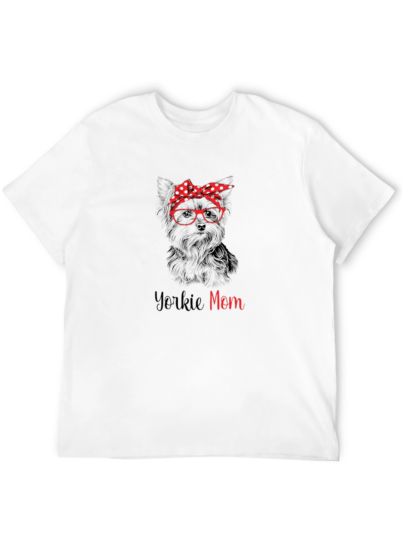Yorkie Mom T-Shirt - Dog Lover Tee