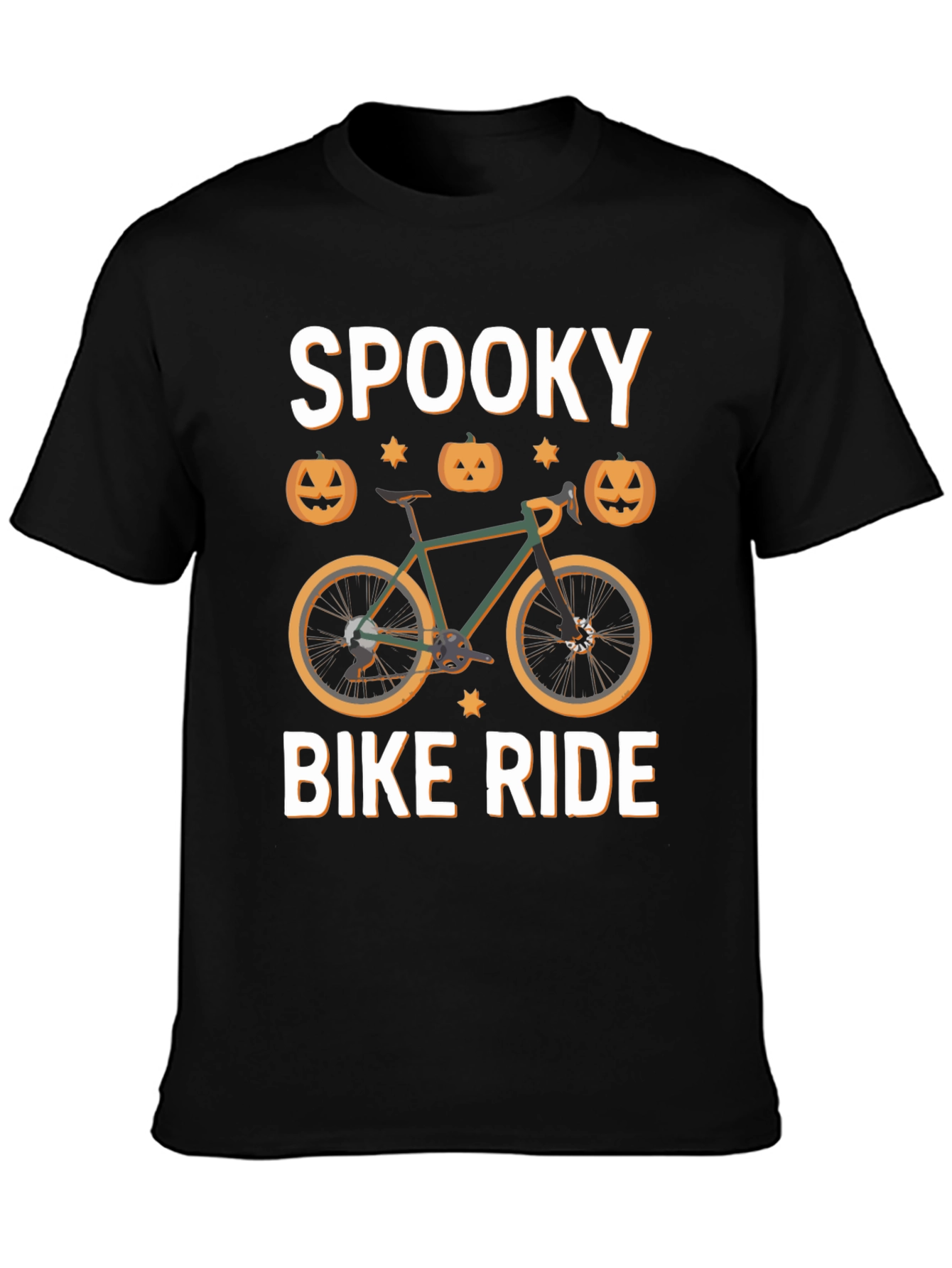 Spooky Bike Ride T-Shirt - Halloween Cycling