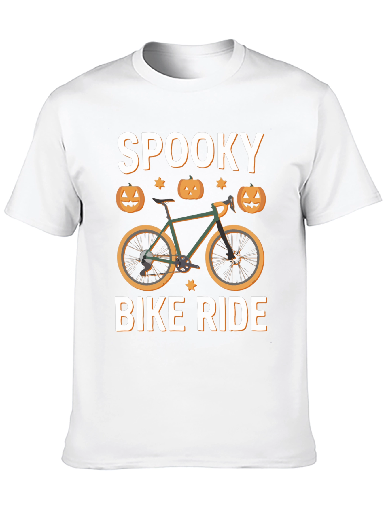 Spooky Bike Ride T-Shirt - Halloween Cycling