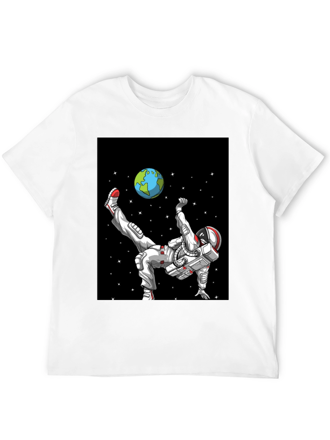 Astronaut Soccer T-Shirt - Space Kick!