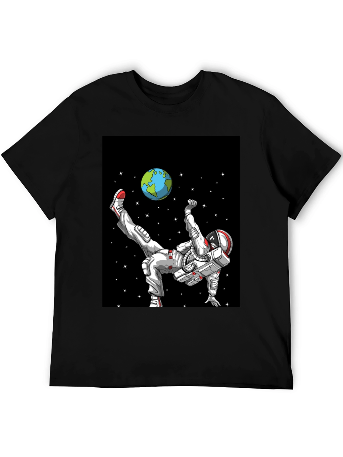 Astronaut Soccer T-Shirt - Space Kick!