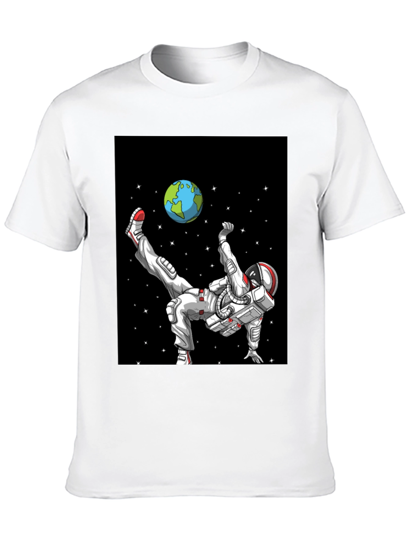 Astronaut Soccer T-Shirt - Space Kick!