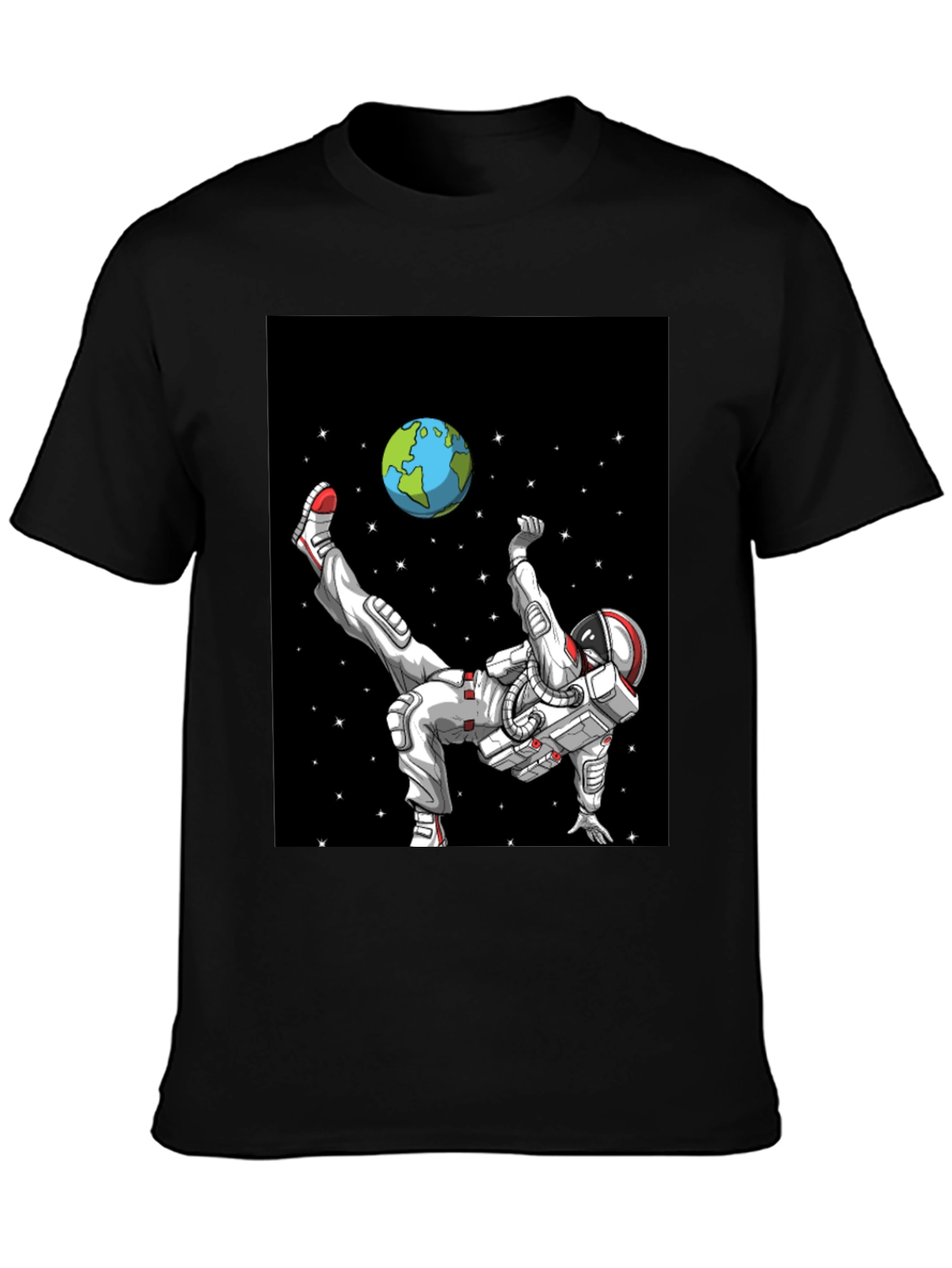 Astronaut Soccer T-Shirt - Space Kick!