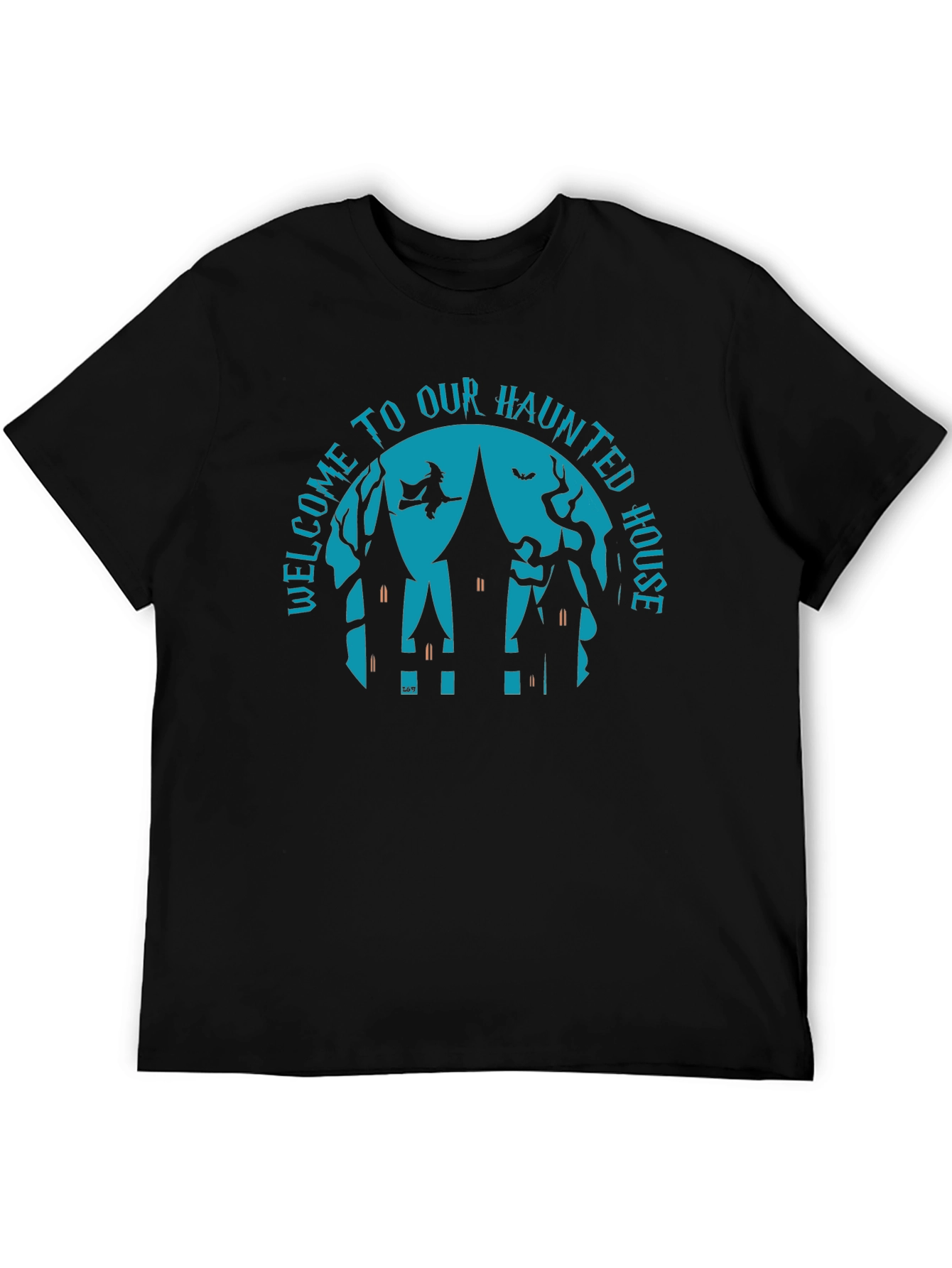 Haunted House Graphic Tee