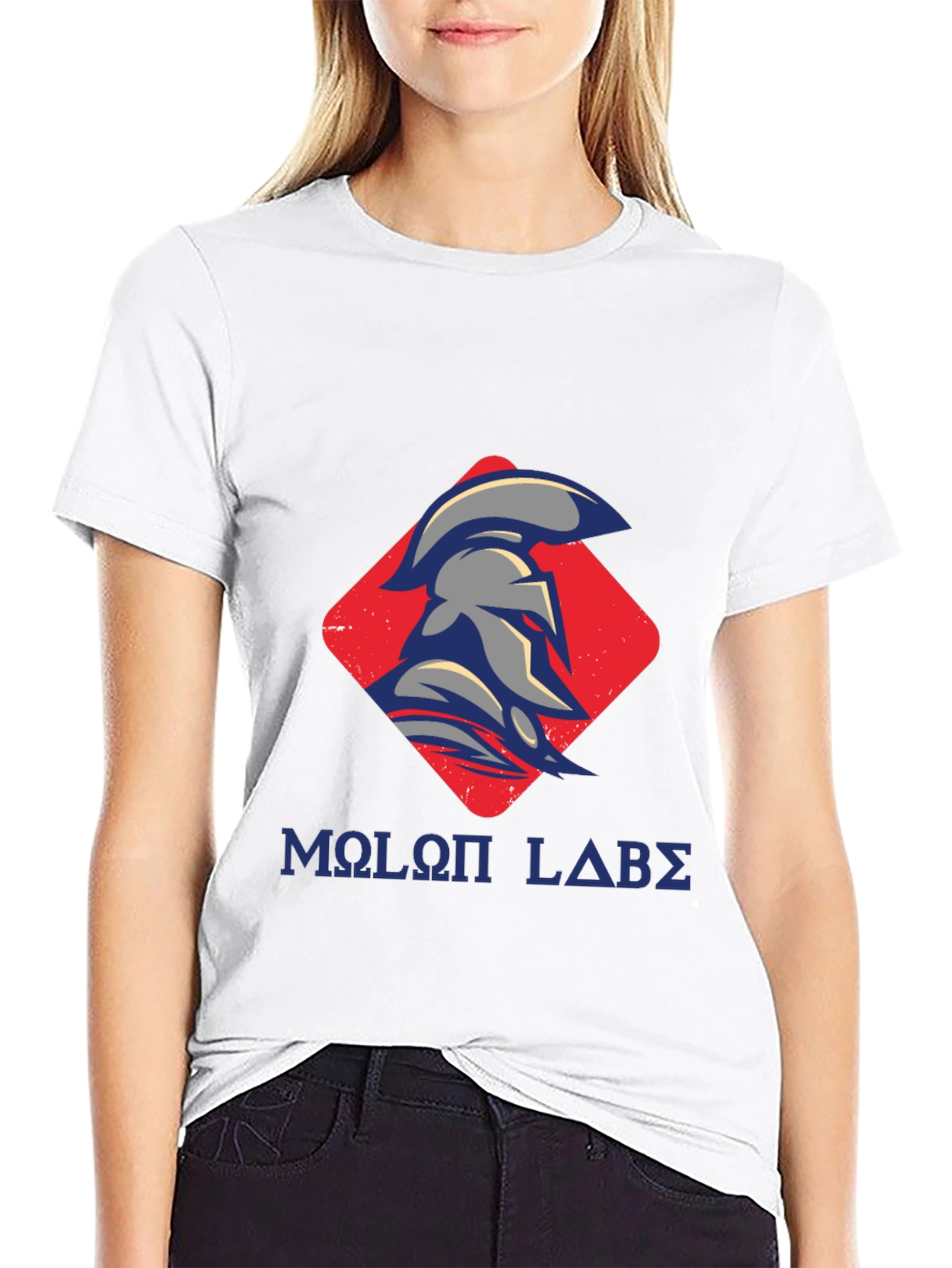 Molon Labe Spartan T-Shirt - Black