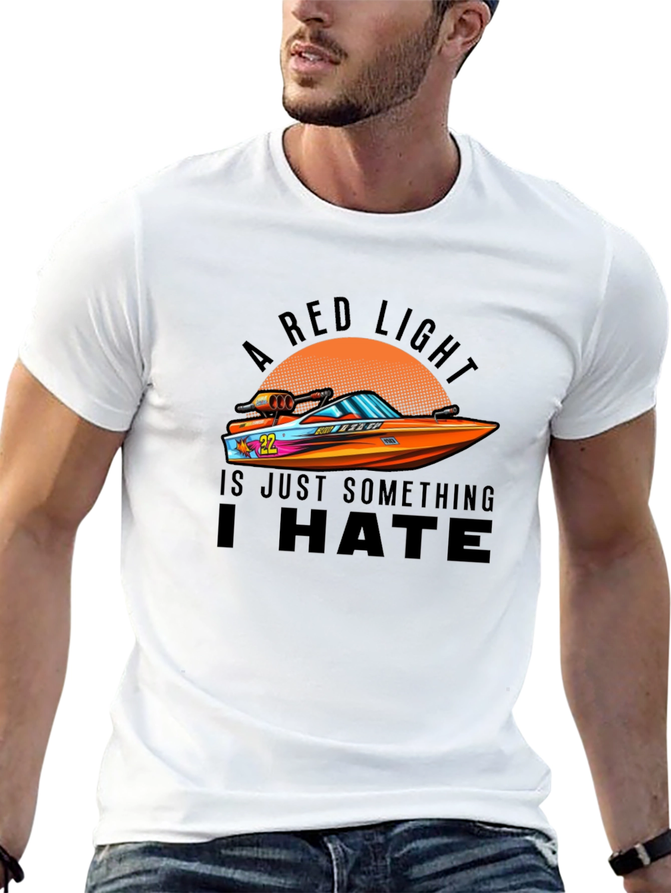 A Red Light I Hate Graphic Tee