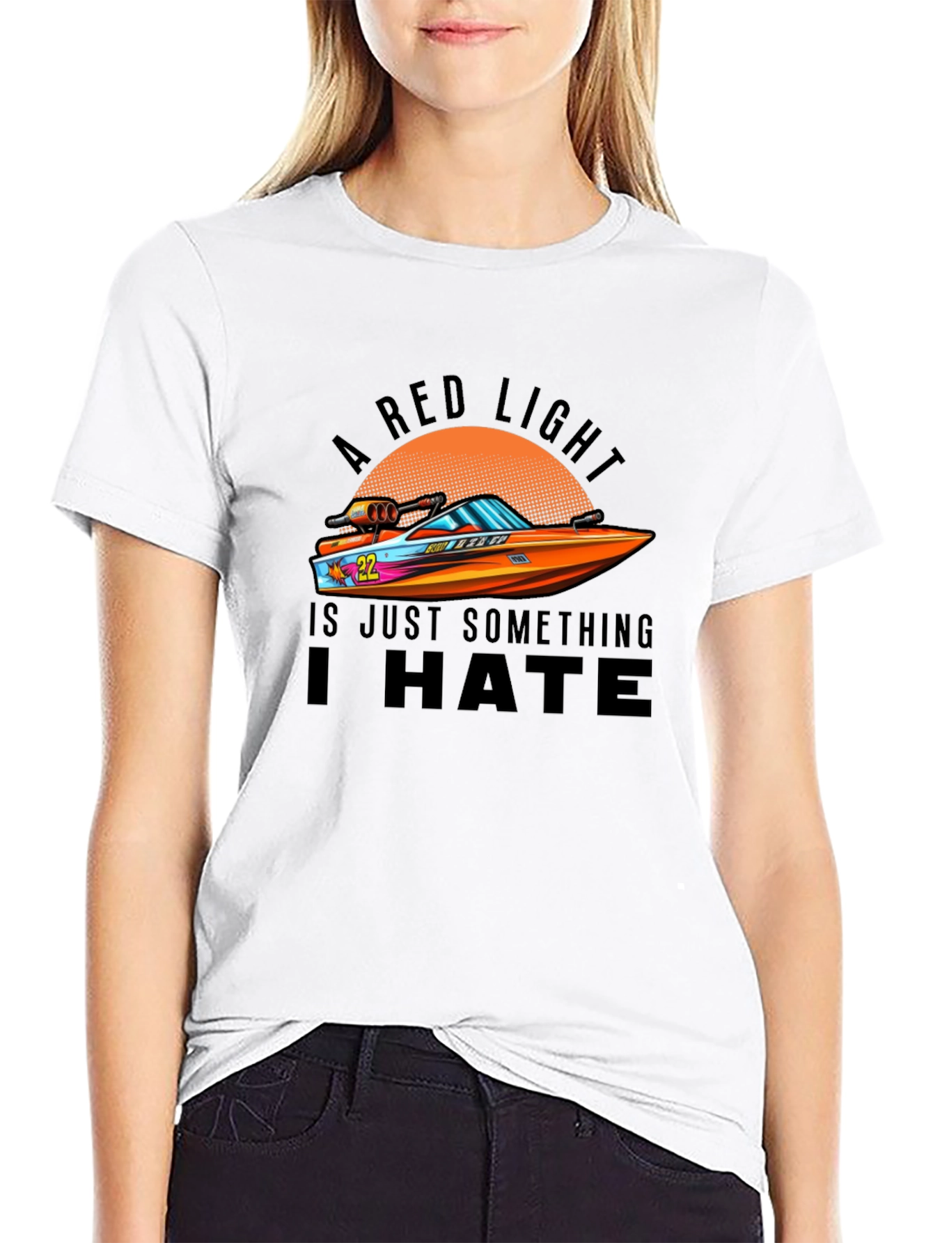 A Red Light I Hate Graphic Tee