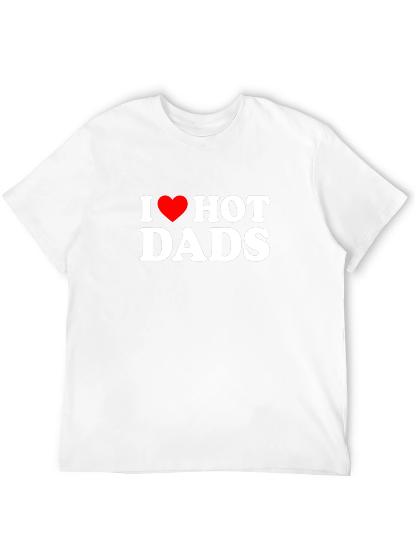 I Heart Hot Dads Graphic Tee