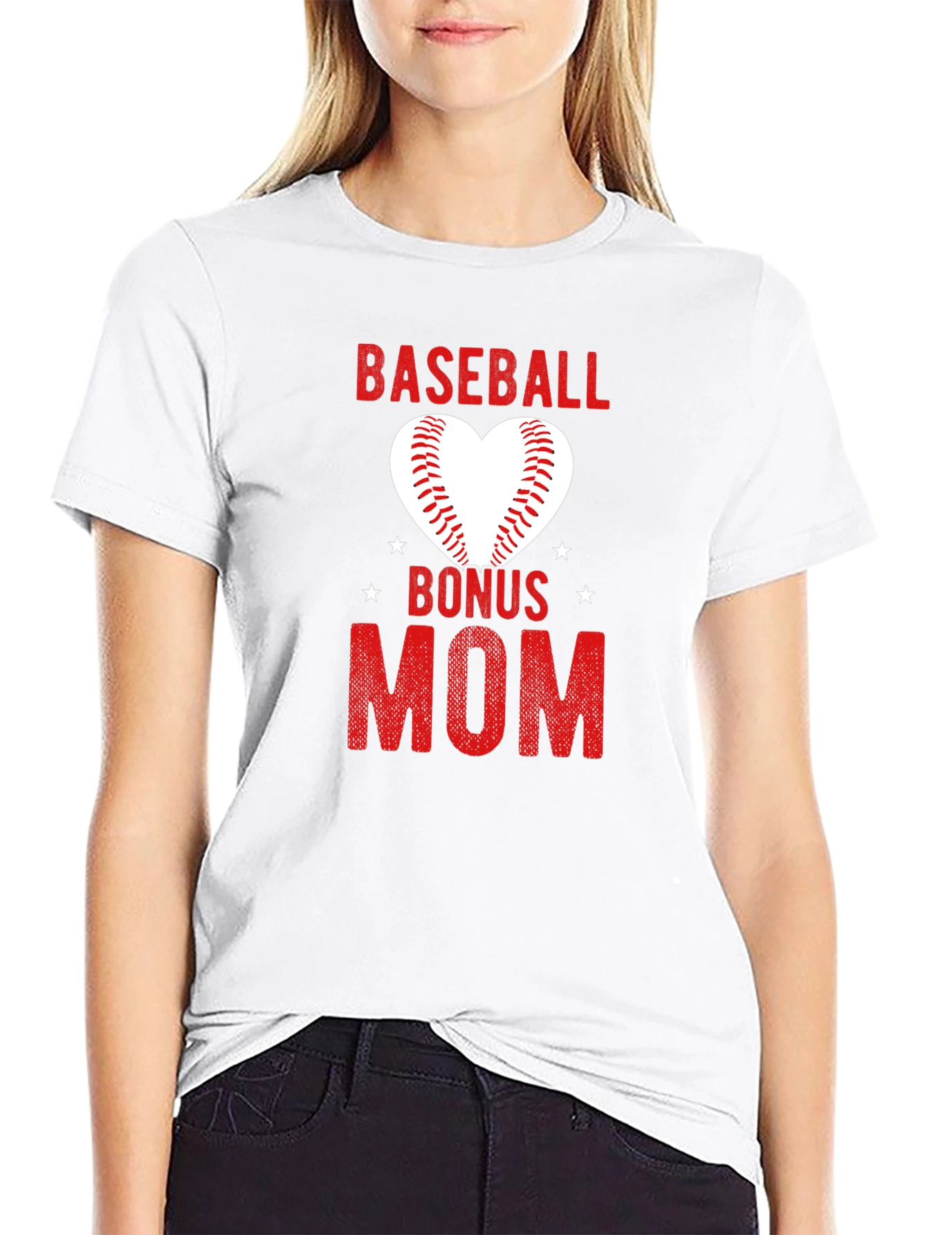 Baseball Bonus Mom T-Shirt