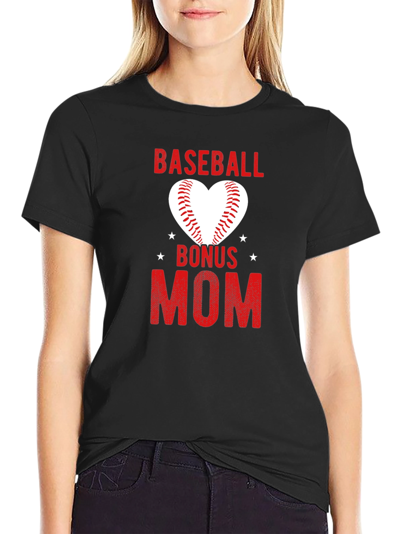 Baseball Bonus Mom T-Shirt