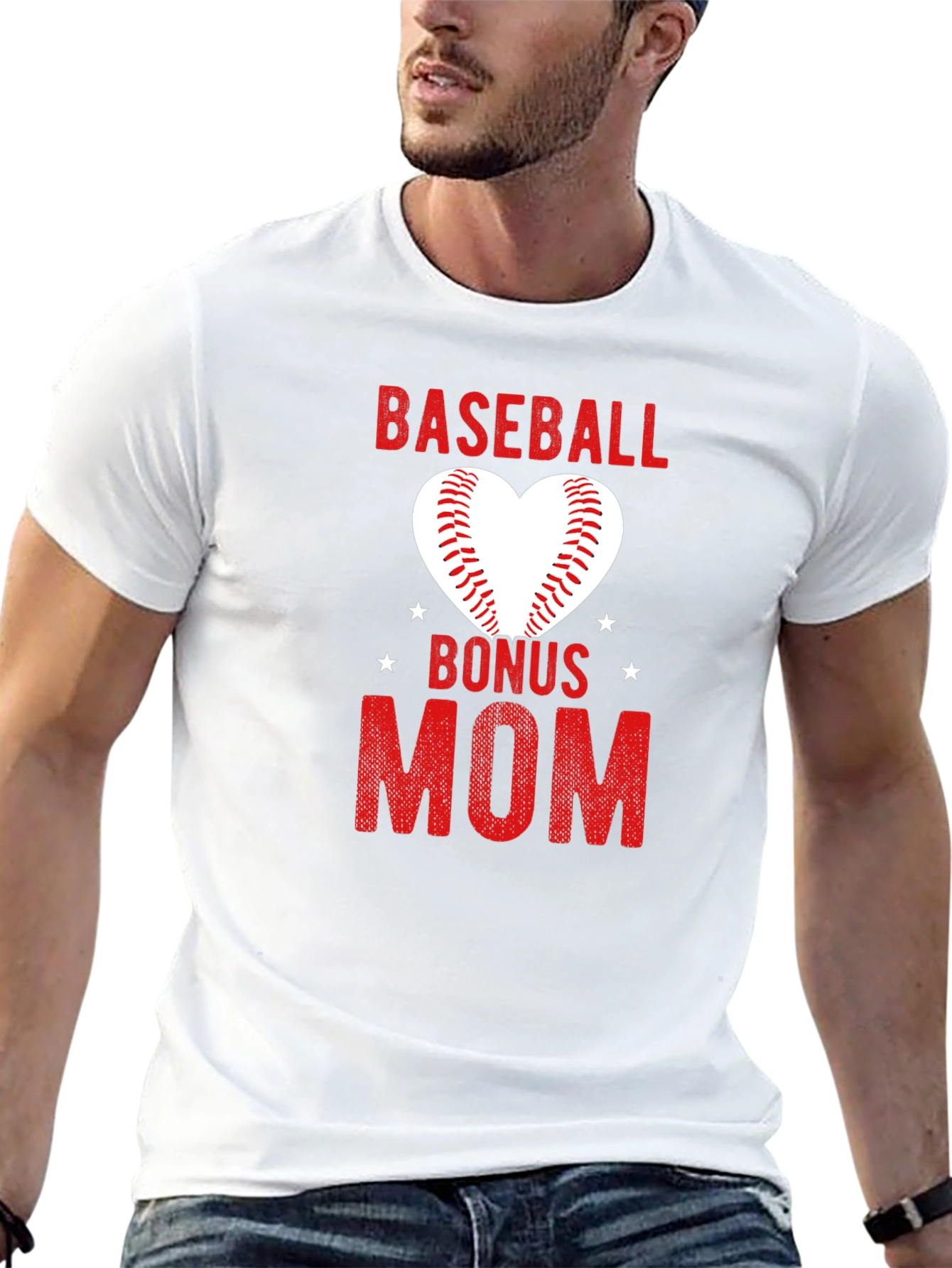 Baseball Bonus Mom T-Shirt
